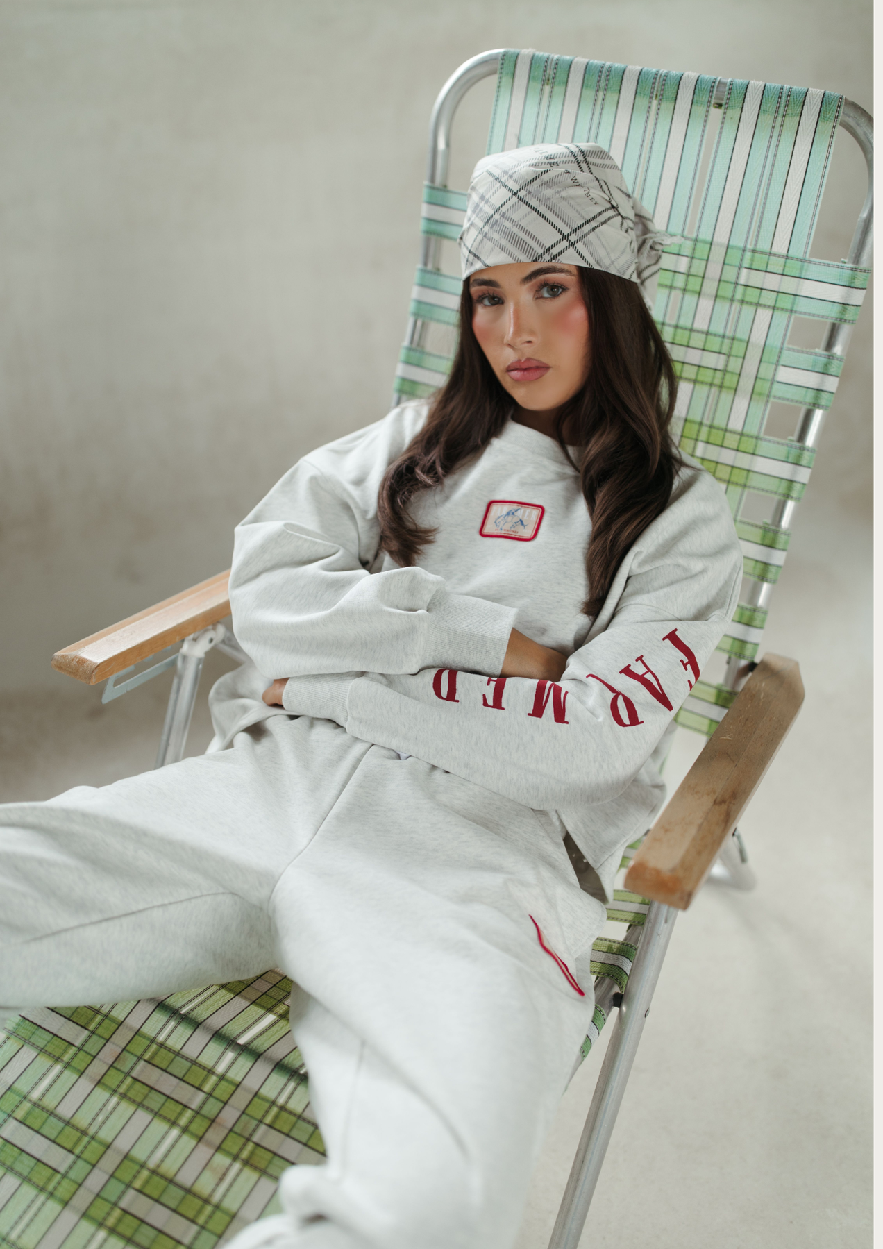FAR MER By Whitney - Bronc Patch Track Top