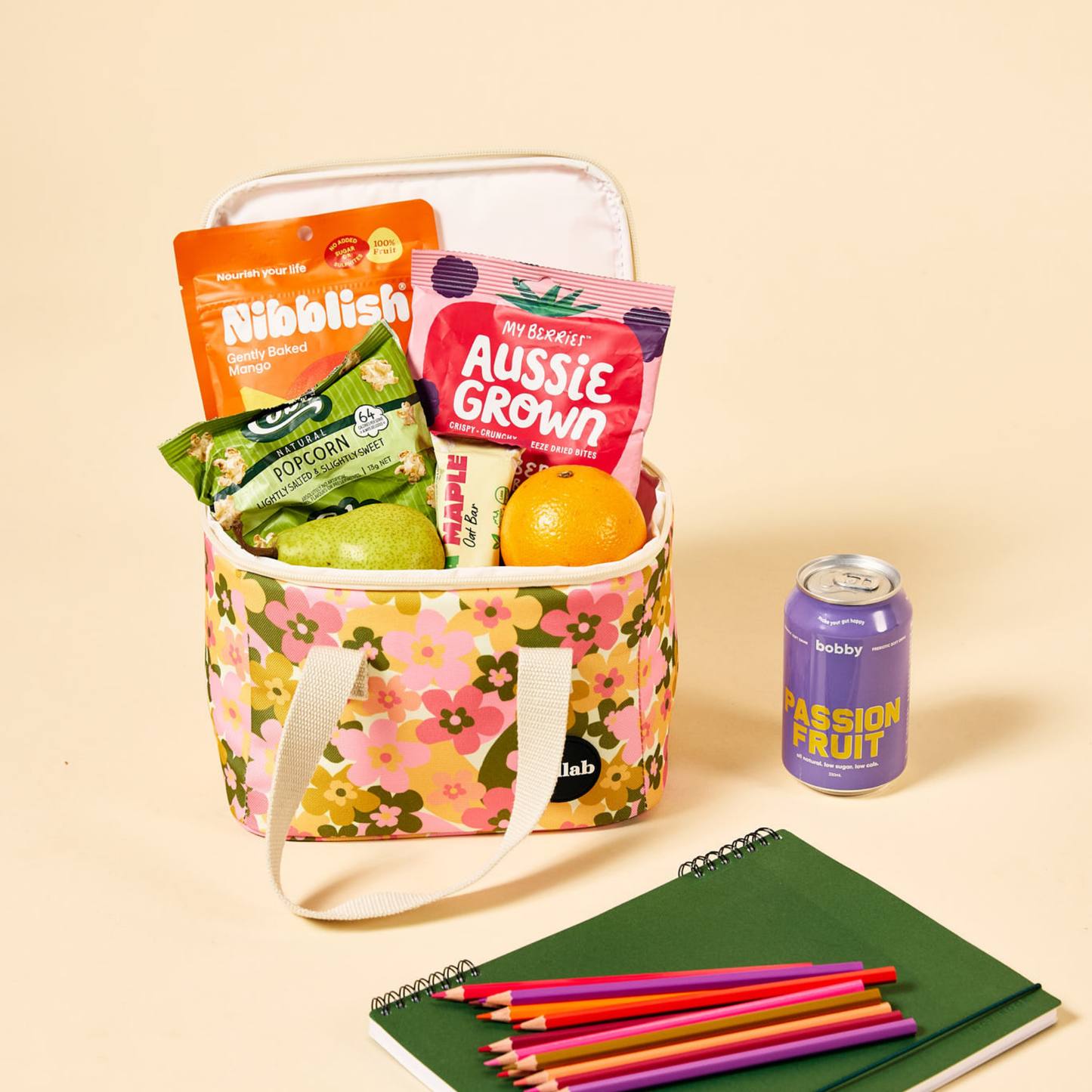 Kollab - Holiday Lunch Bag - Sunshine Petals