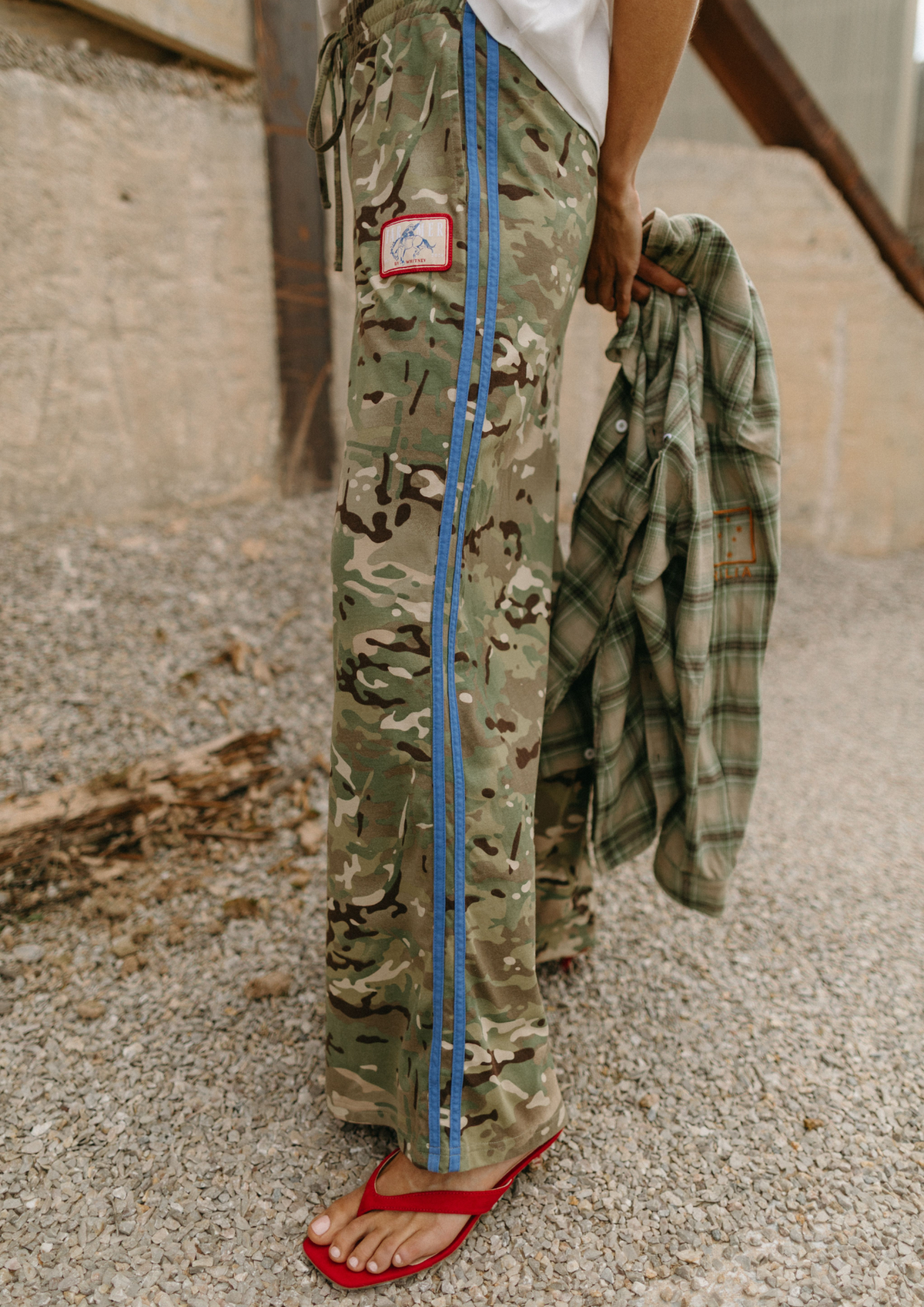 FARMER By Whitney - Camo Jersey Track Pants