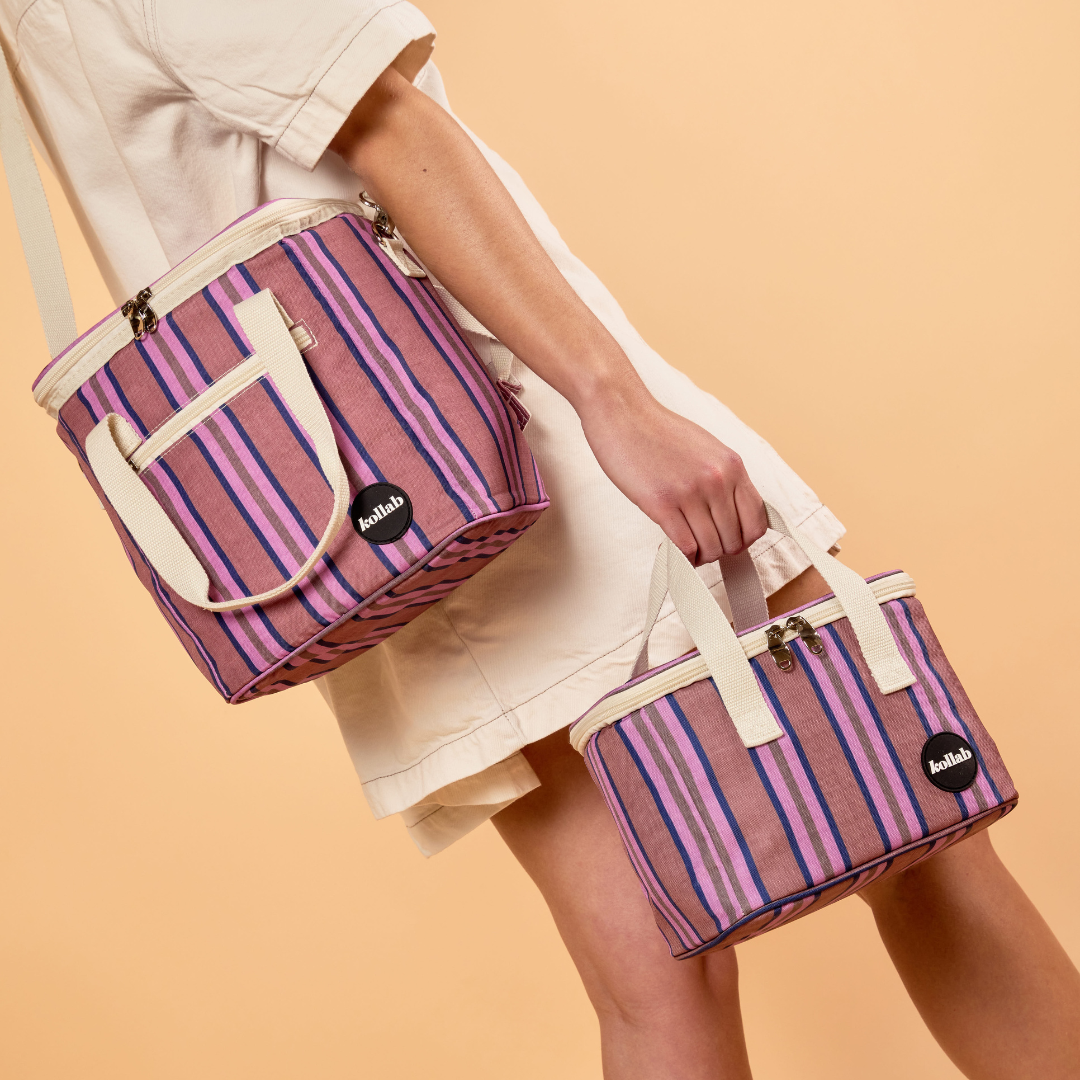 Kollab - Mini Cooler - Mulberry Lines