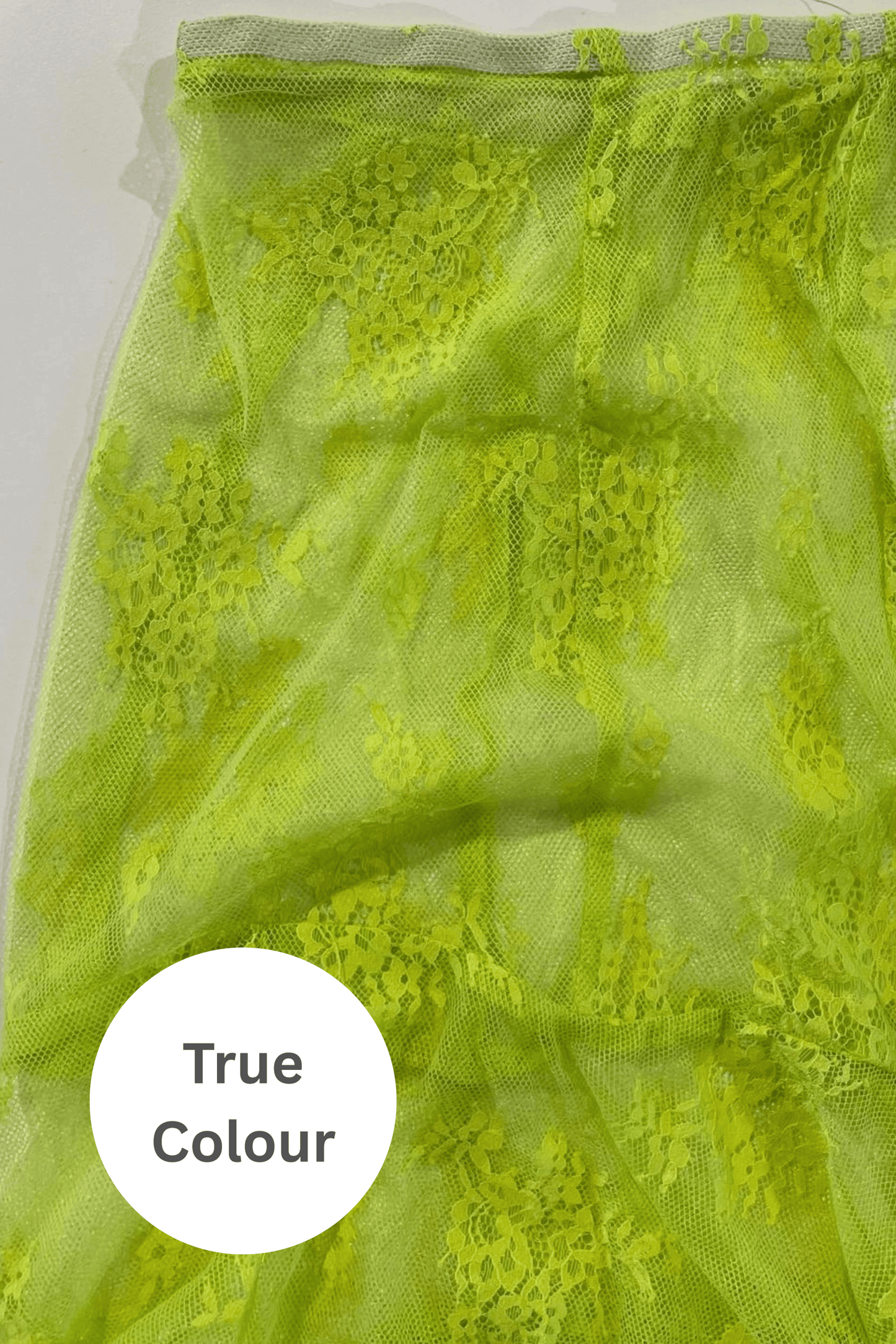 Sabbi - The Lace Maxi Skirt - Chartreuse