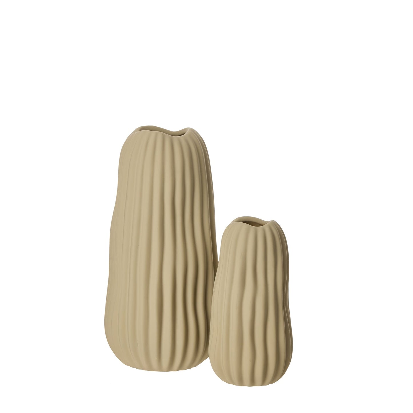 Rogue - Lyra Vase Range - Beige