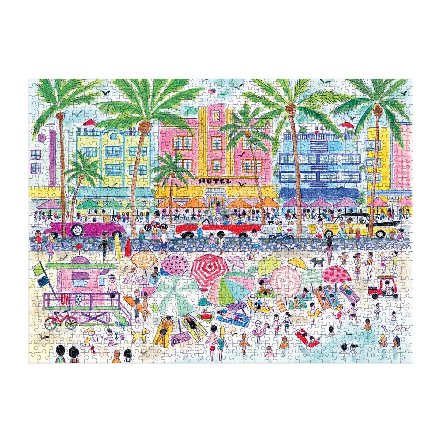 Michael Storrings - South Beach Miami - 1000pc Puzzle