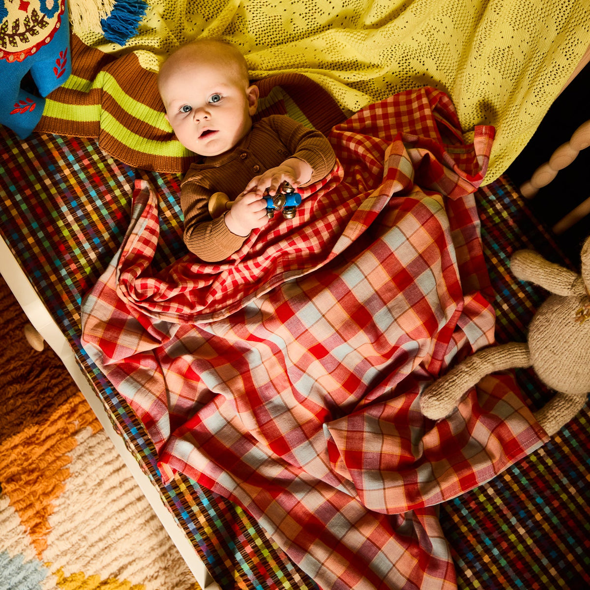 Sage X Clare - Otis Baby Wrap - Poppy