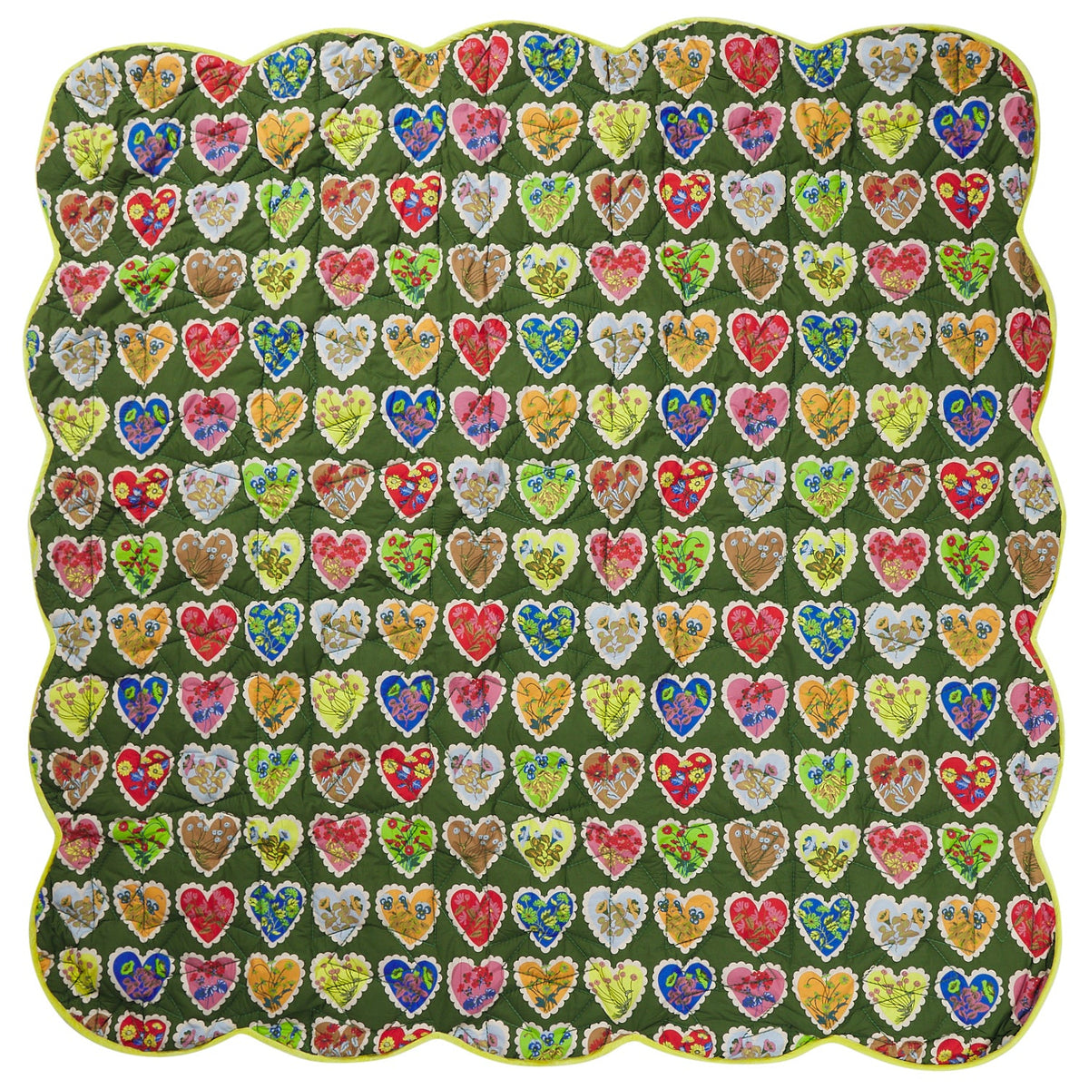 Sage X Clare - Loretta Scalloped Coverlet