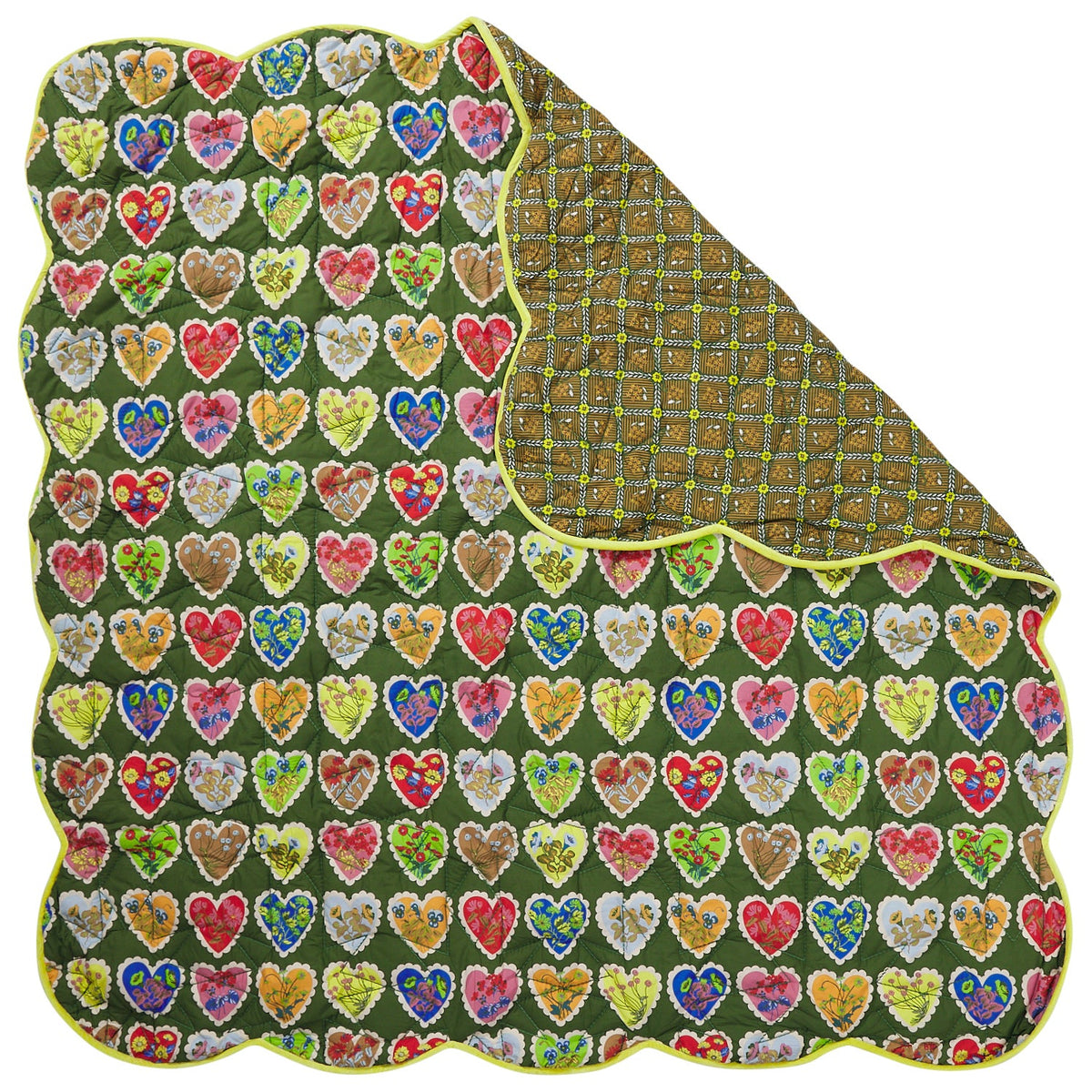Sage X Clare - Loretta Scalloped Coverlet