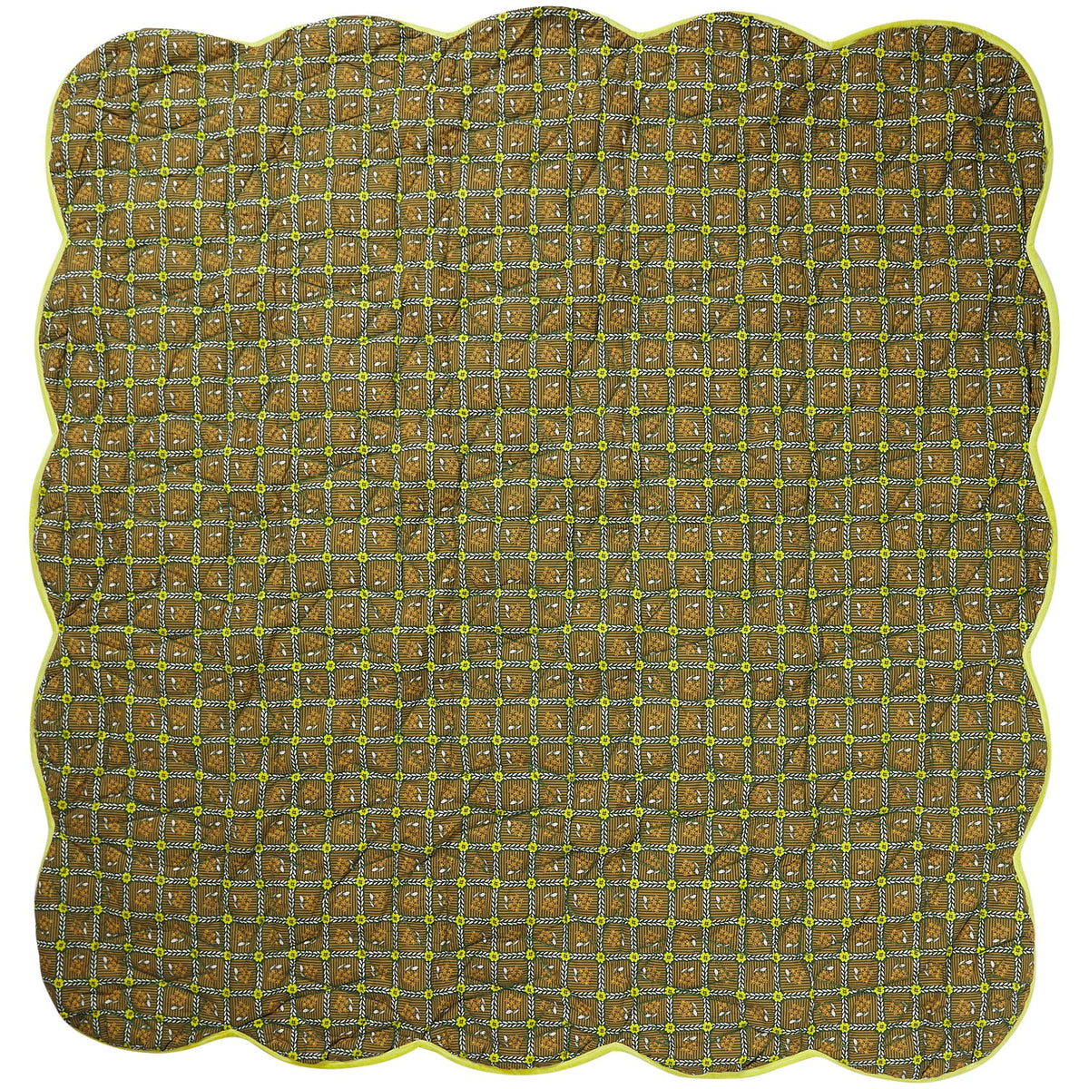 Sage X Clare - Loretta Scalloped Coverlet