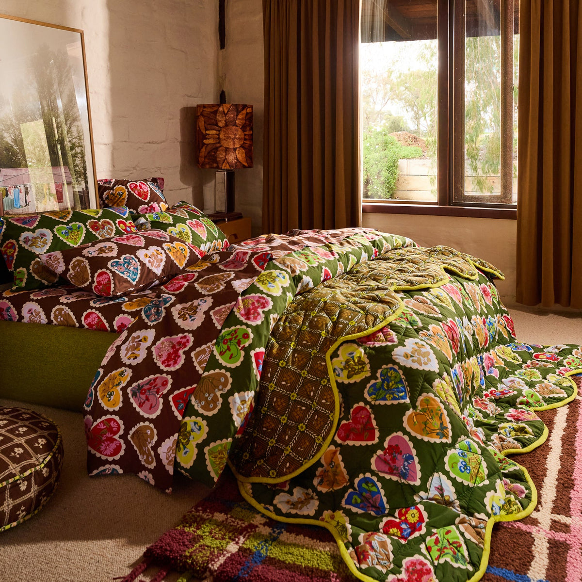 Sage X Clare - Loretta Scalloped Coverlet