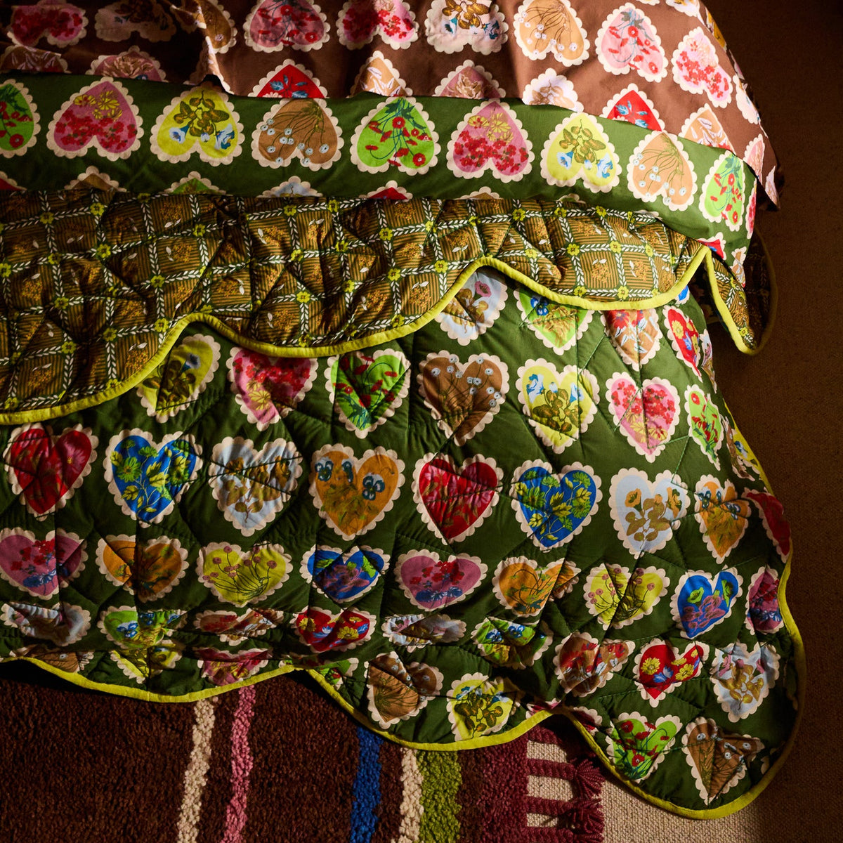 Sage X Clare - Loretta Scalloped Coverlet
