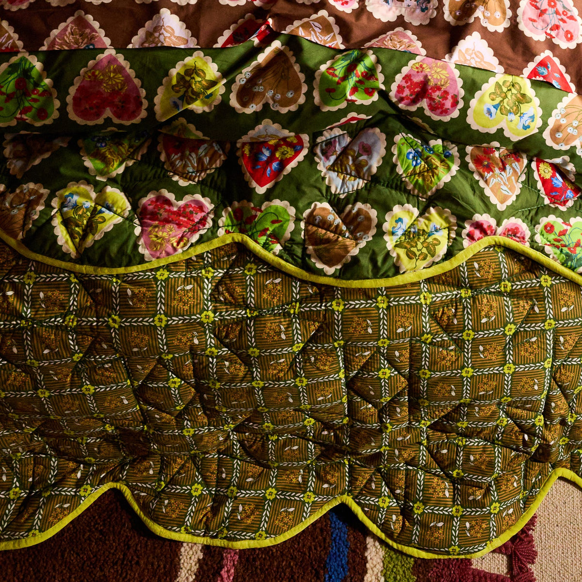 Sage X Clare - Loretta Scalloped Coverlet