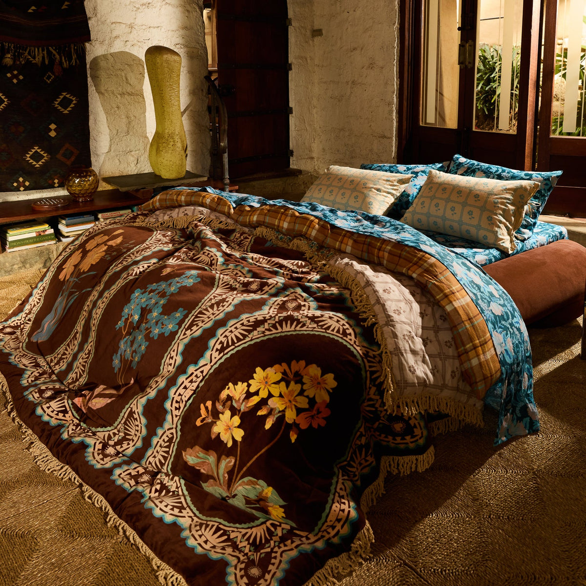 Sage X Clare - Marnie Velvet Bedcover