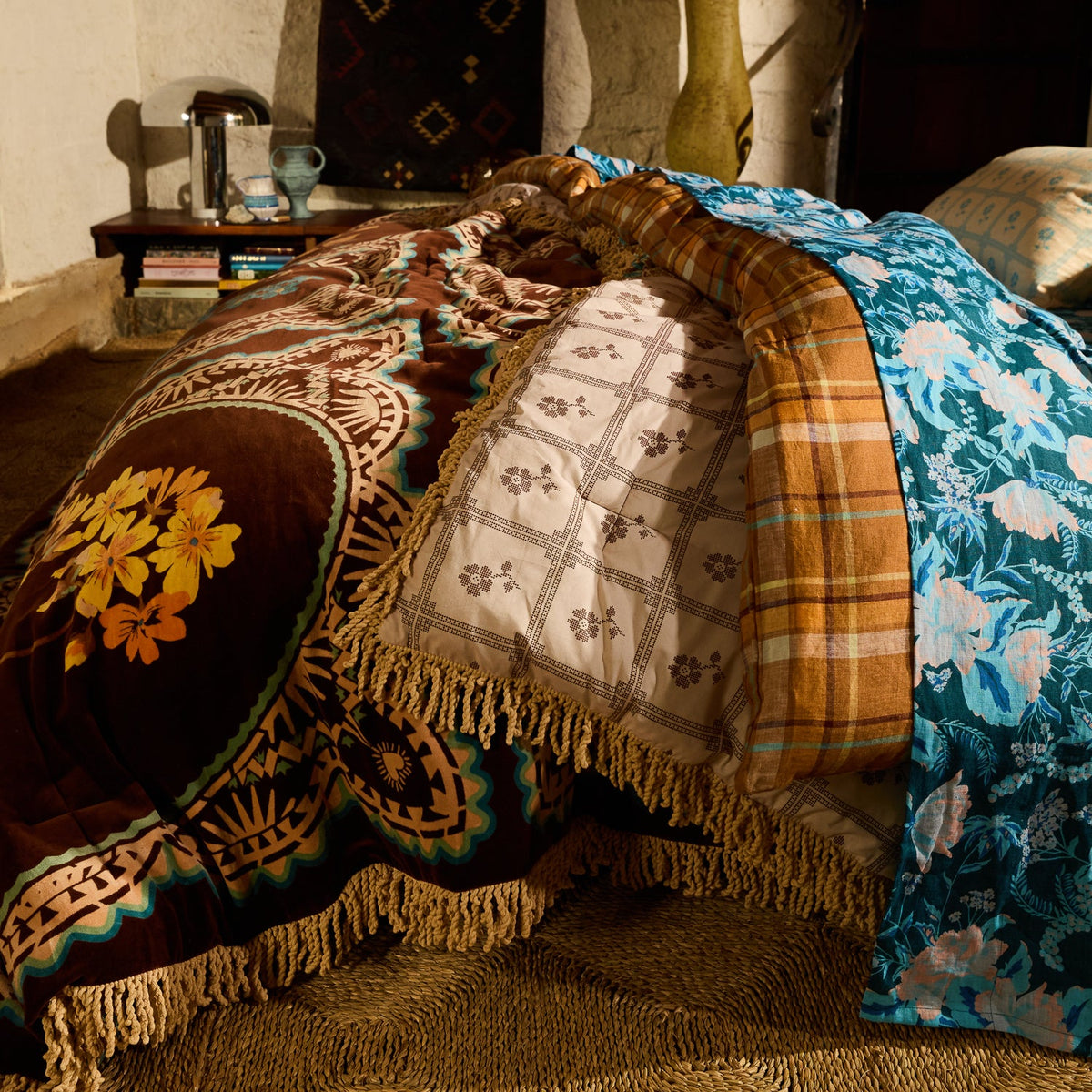 Sage X Clare - Marnie Velvet Bedcover