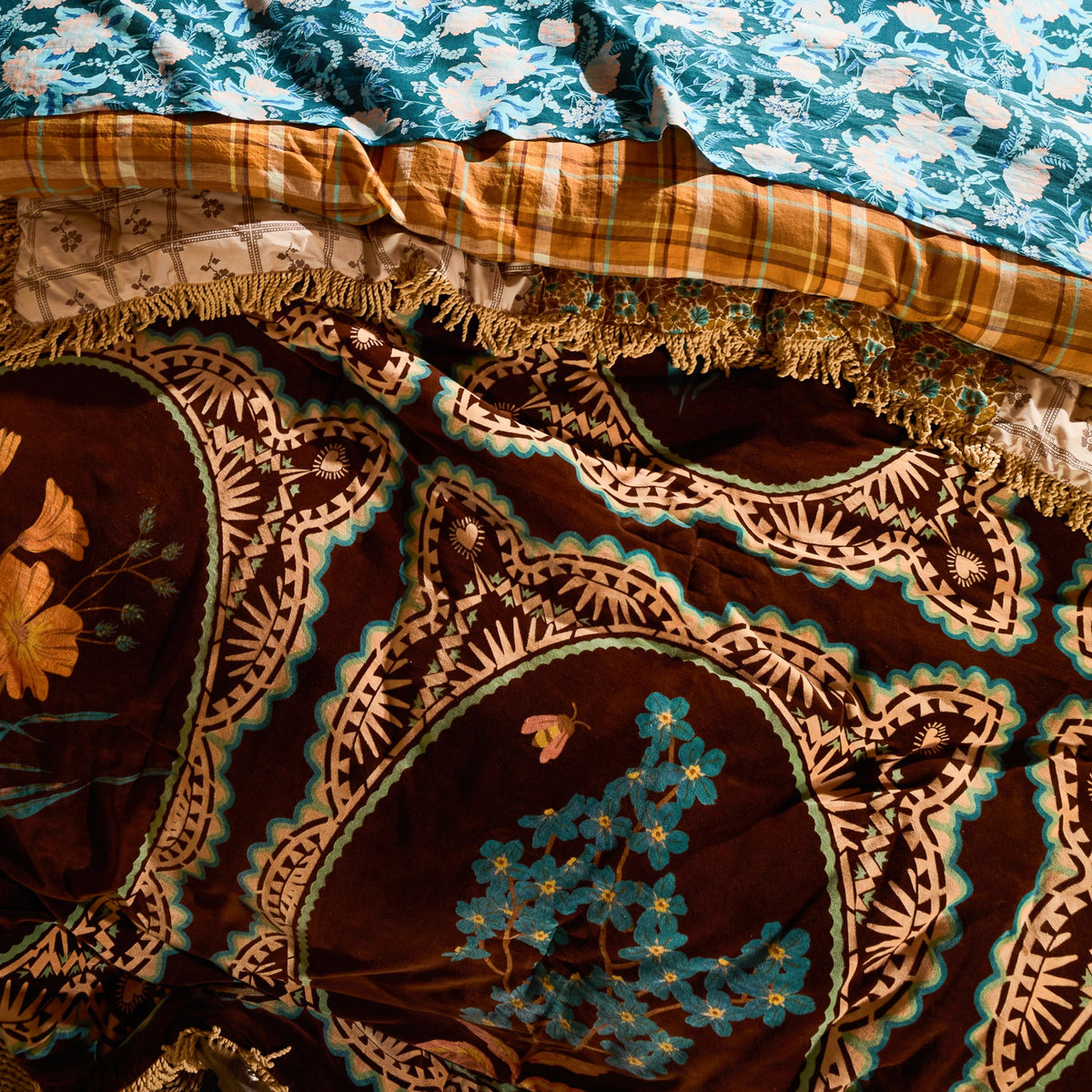 Sage X Clare - Marnie Velvet Bedcover