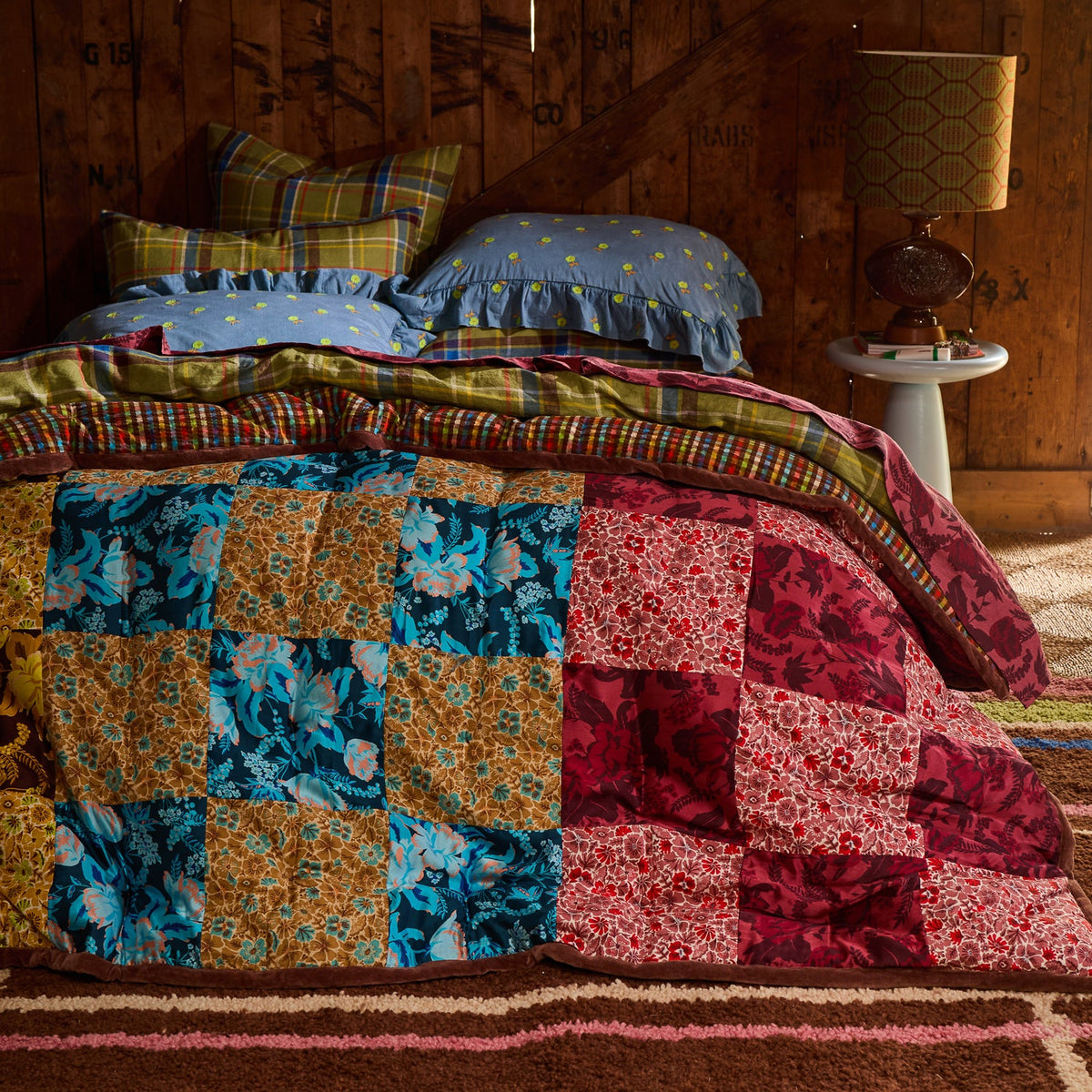 Sage X Clare - Sierra Patchwork Blanket