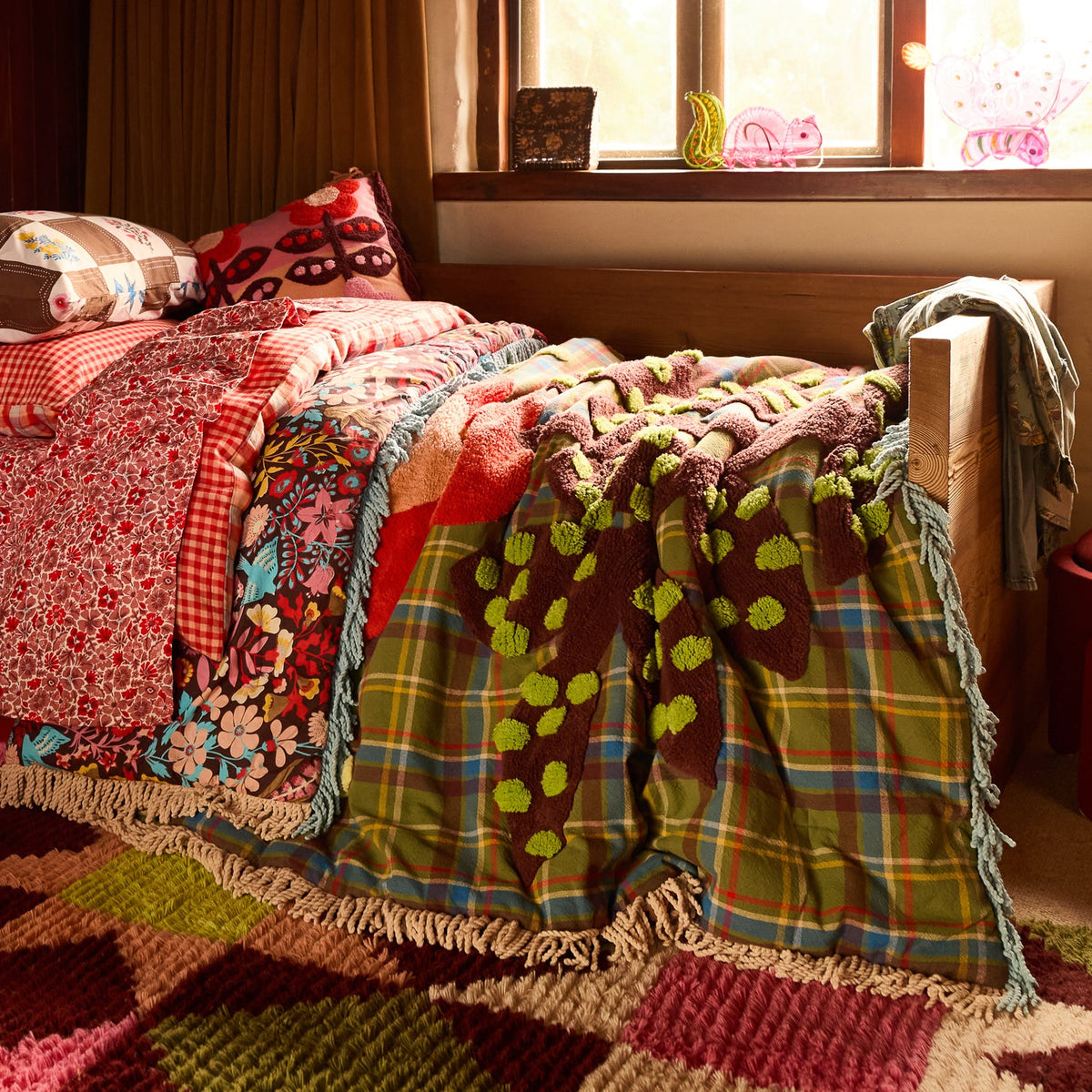 Sage X Clare - Frances Tufted Bedcover