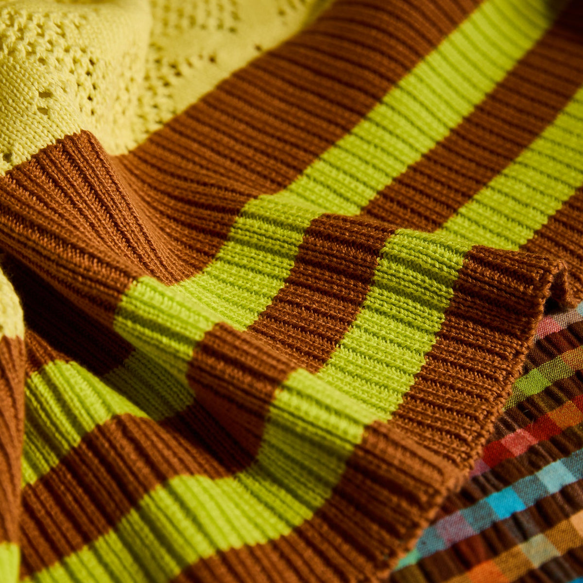 Sage X Clare - Tabitha Baby Blanket - Canary Yellow