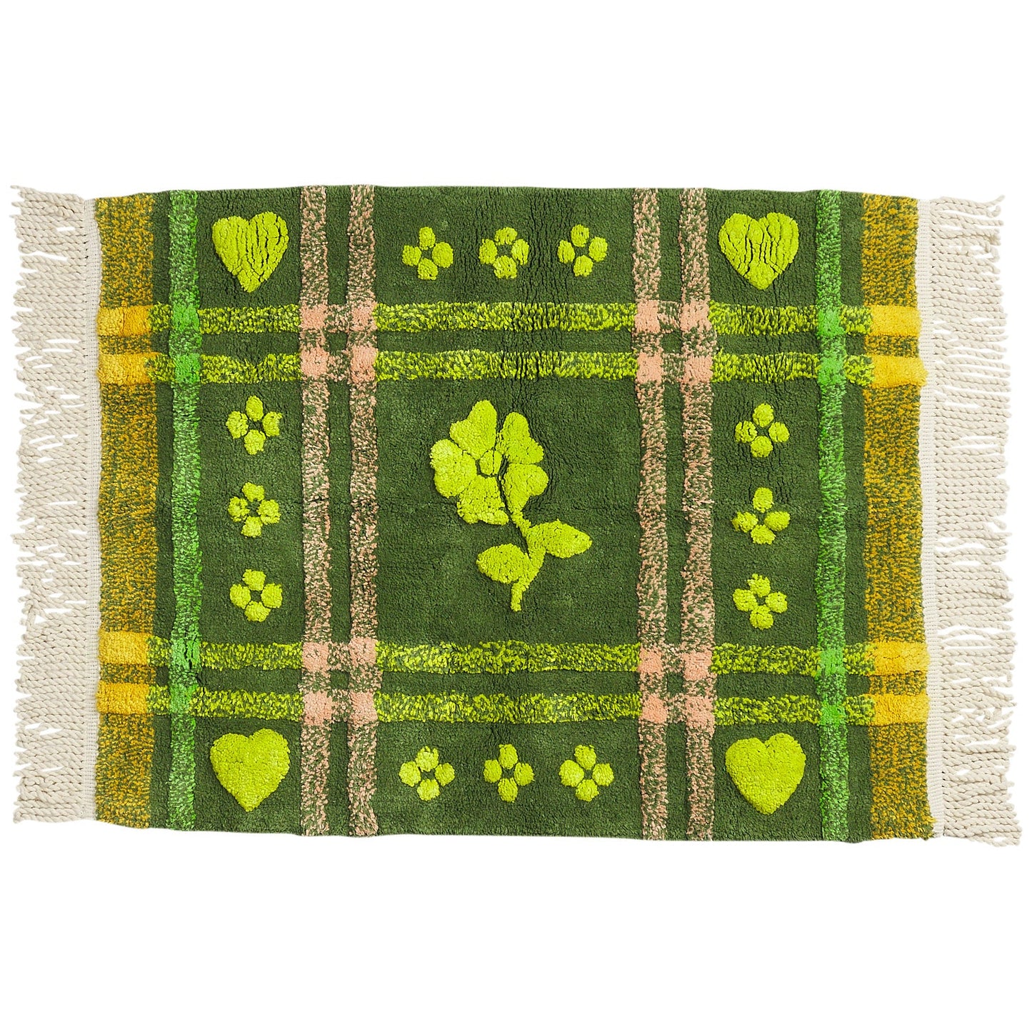 Sage X Clare - Josephine Bath Mat - Hunter Green