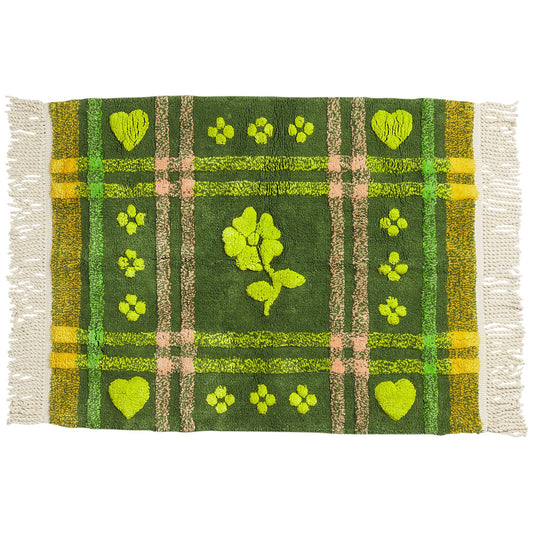 Sage X Clare - Josephine Bath Mat - Hunter Green
