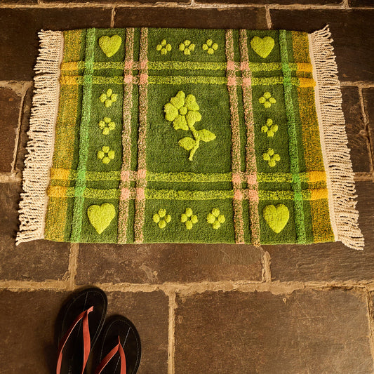 Sage X Clare - Josephine Bath Mat - Hunter Green