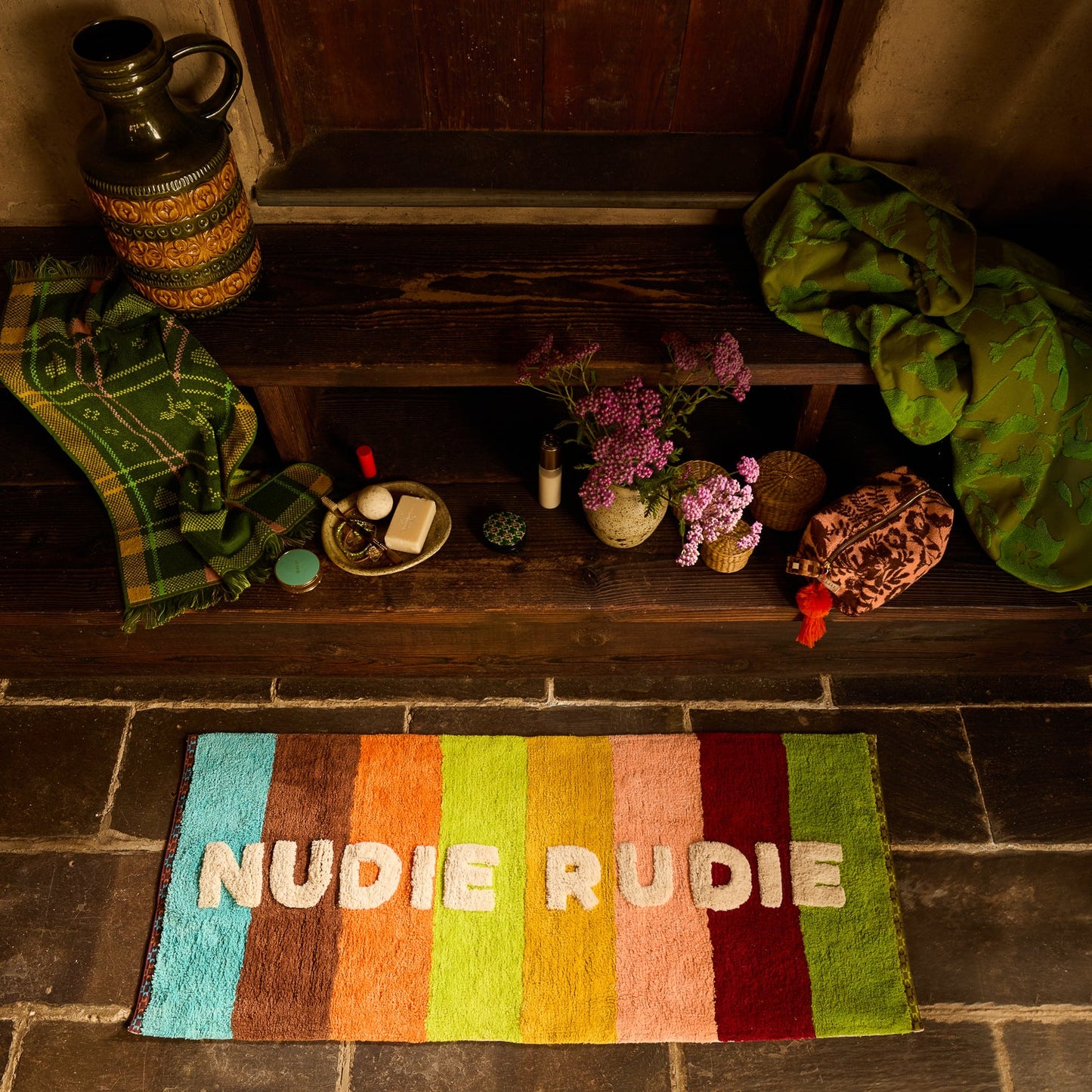 Sage X Clare - Tilda Bath Runner