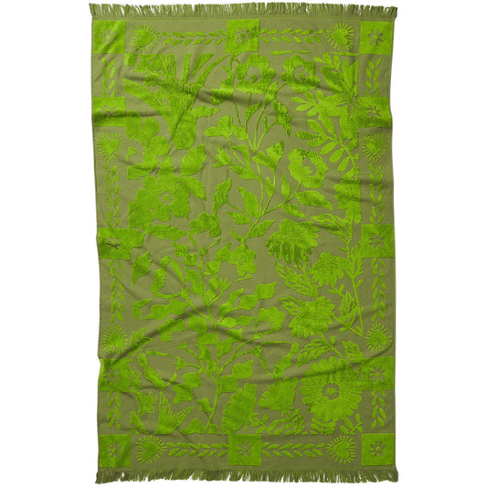 Sage X Clare - Indiana Bath Sheet - Cactus Green