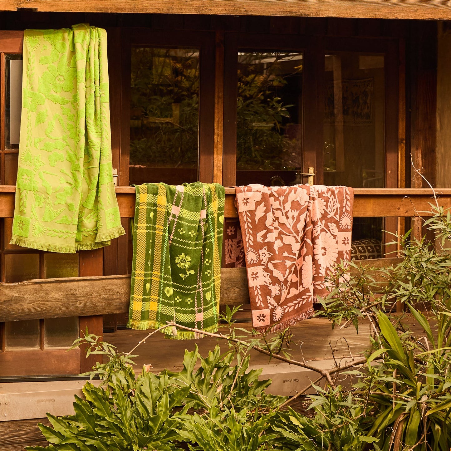 Sage X Clare - Indiana Bath Sheet - Carnelian