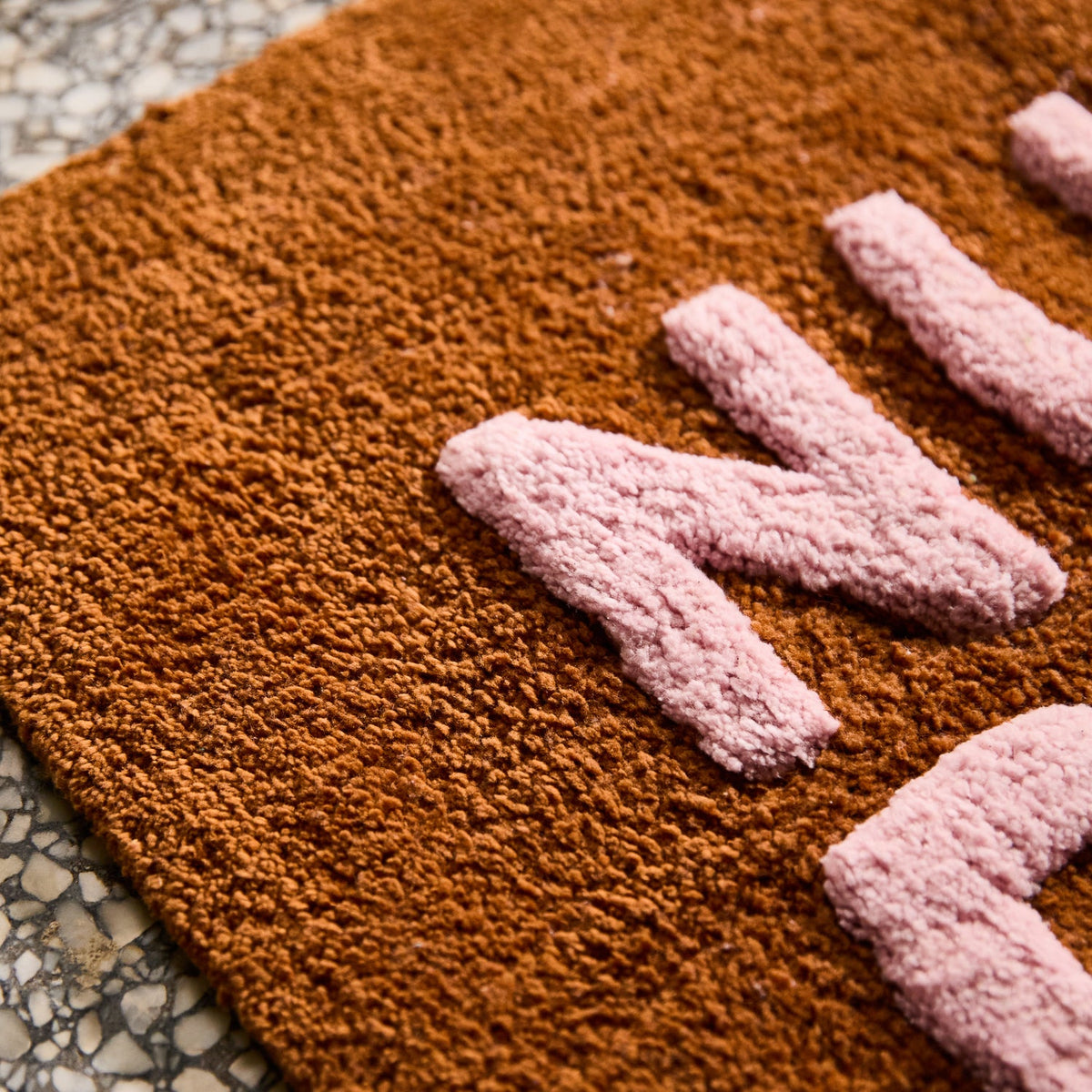 Sage X Clare - Nudie Rudie Bath Mat Mini - Russet