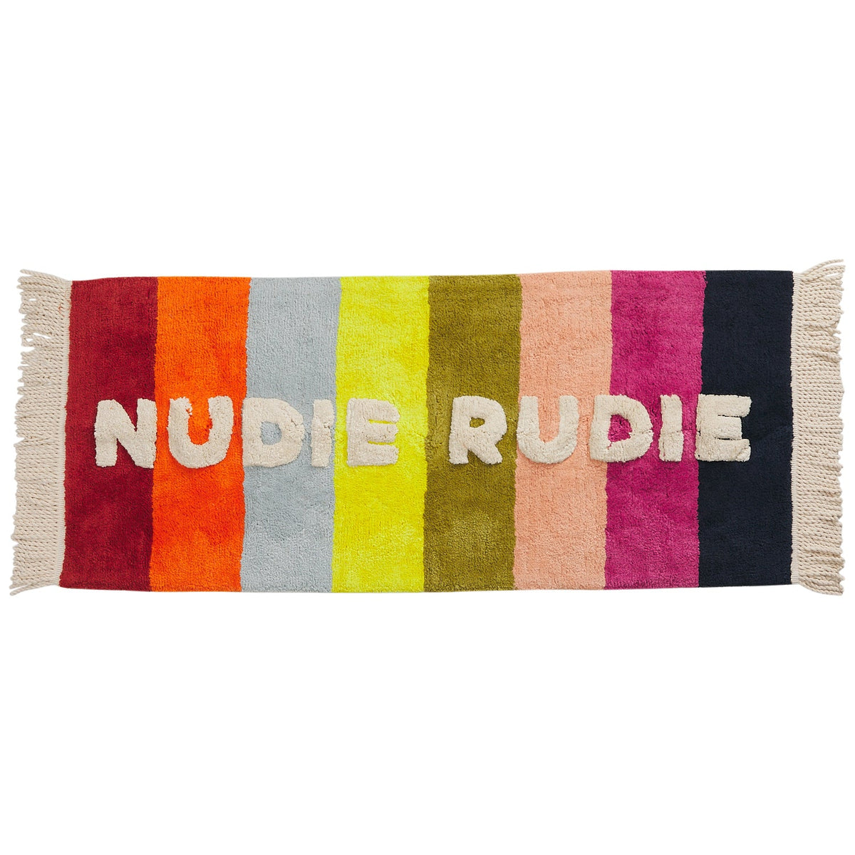 Sage X Clare - Martina Nudie Rudie Bath Runner - Cornflower