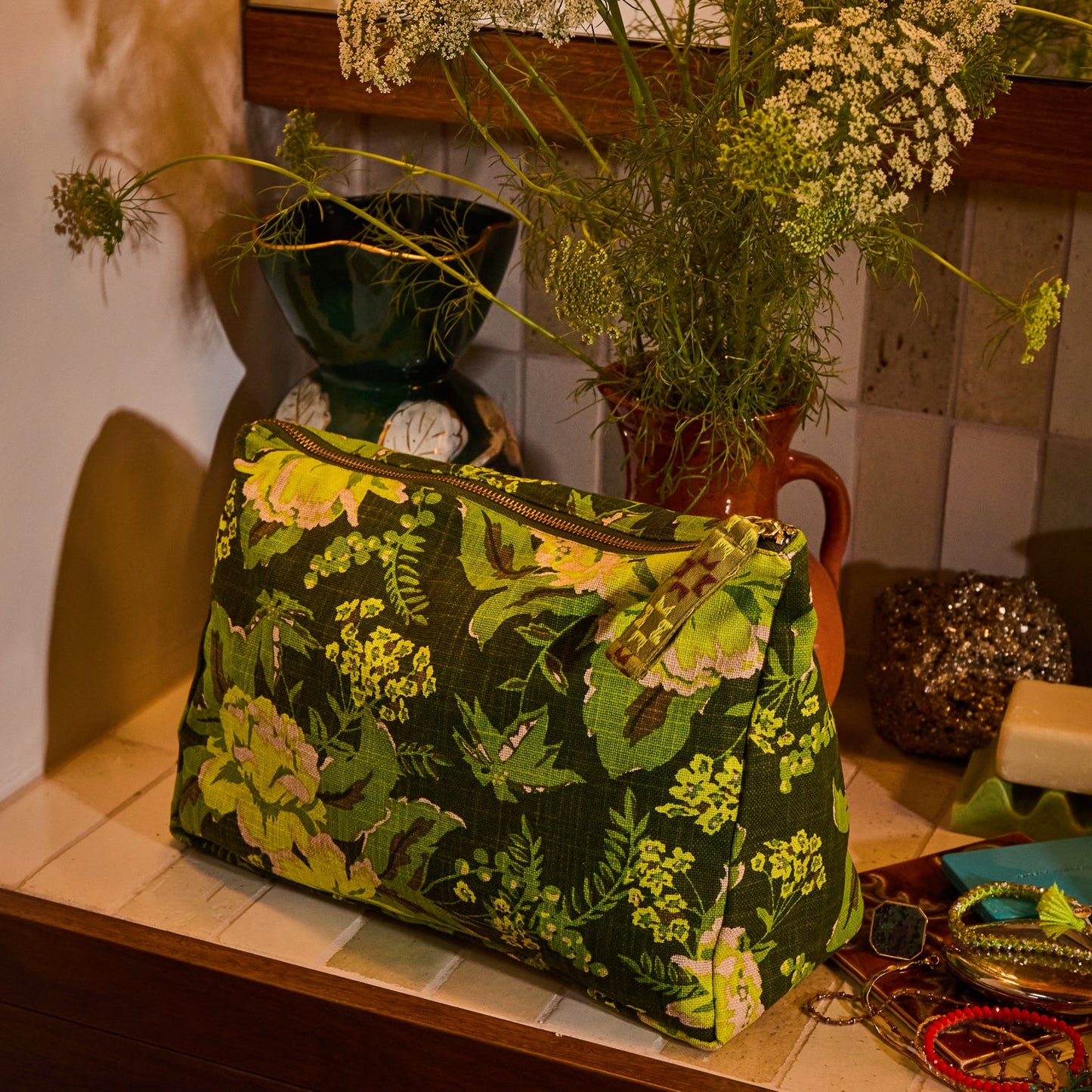 Sage X Clare - Sierra Cosmetic Bag