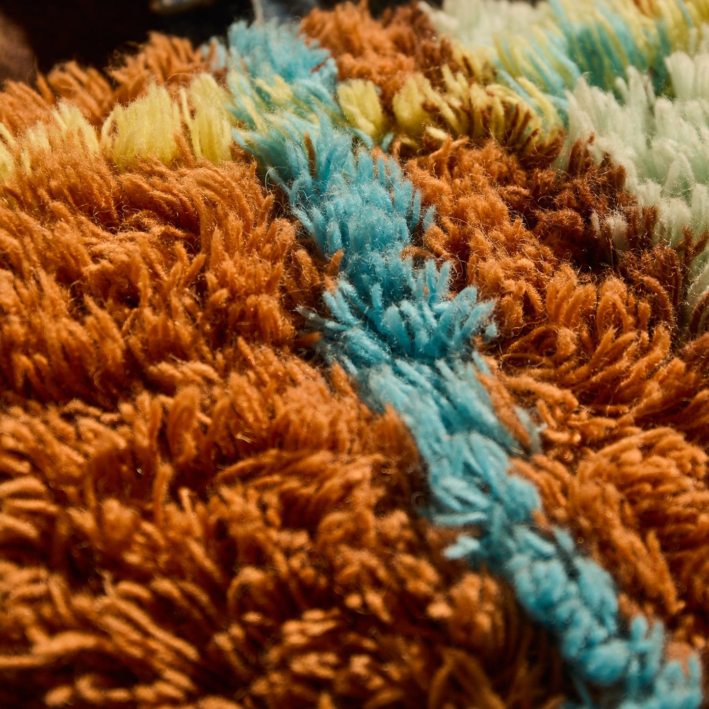 Sage X Clare - Frances Shag Cushion - Sable