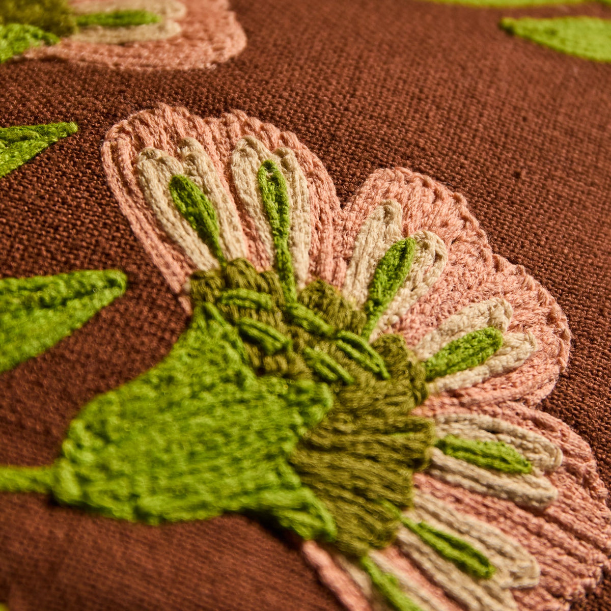 Sage X Clare - Winona Embroidered Cushion