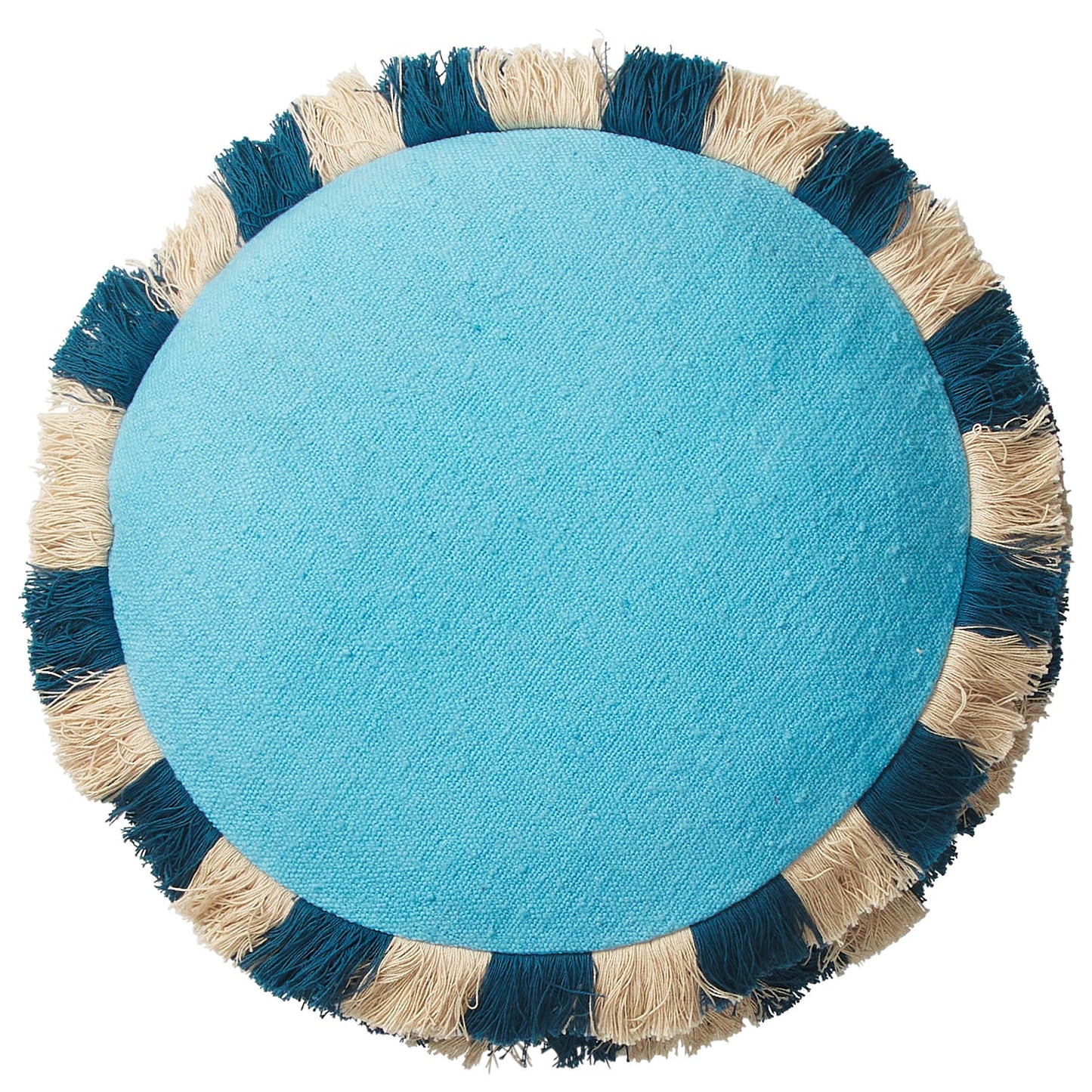 Sage X Clare - Reese Round Cushion - Turquoise