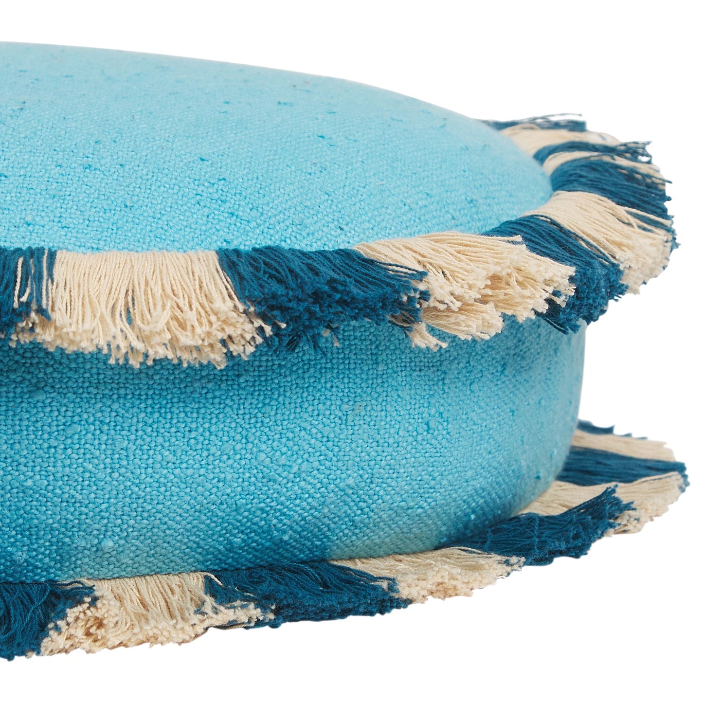 Sage X Clare - Reese Round Cushion - Turquoise