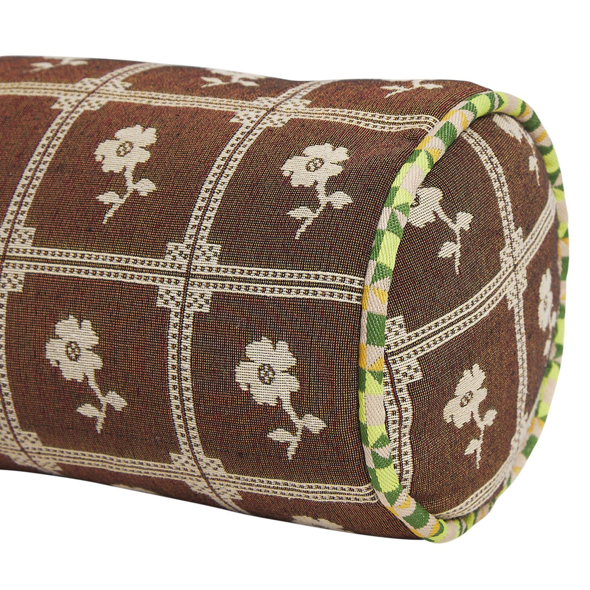 Sage X Clare - Bonny Jacquard Bolster Cushion