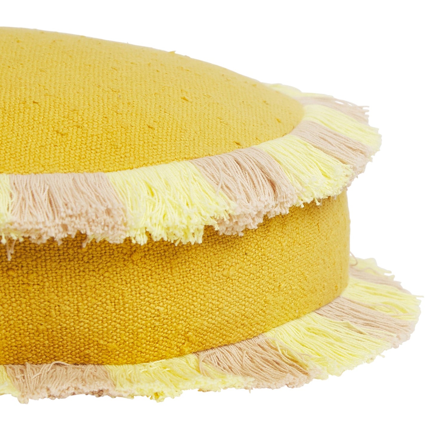 Sage X Clare - Reese Round Cushion - Ochre