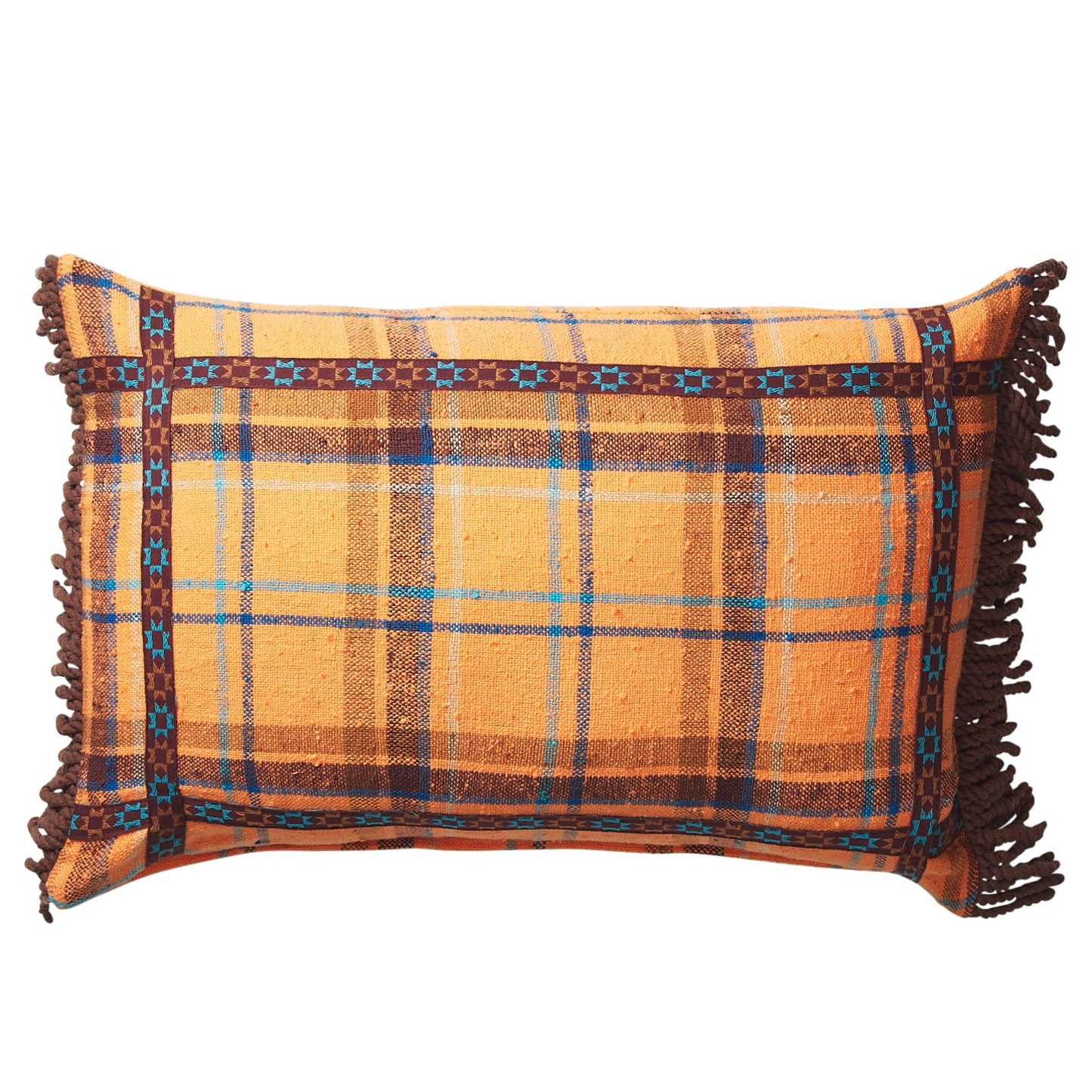 Sage X Clare - Frances Woven Cushion - Citrine