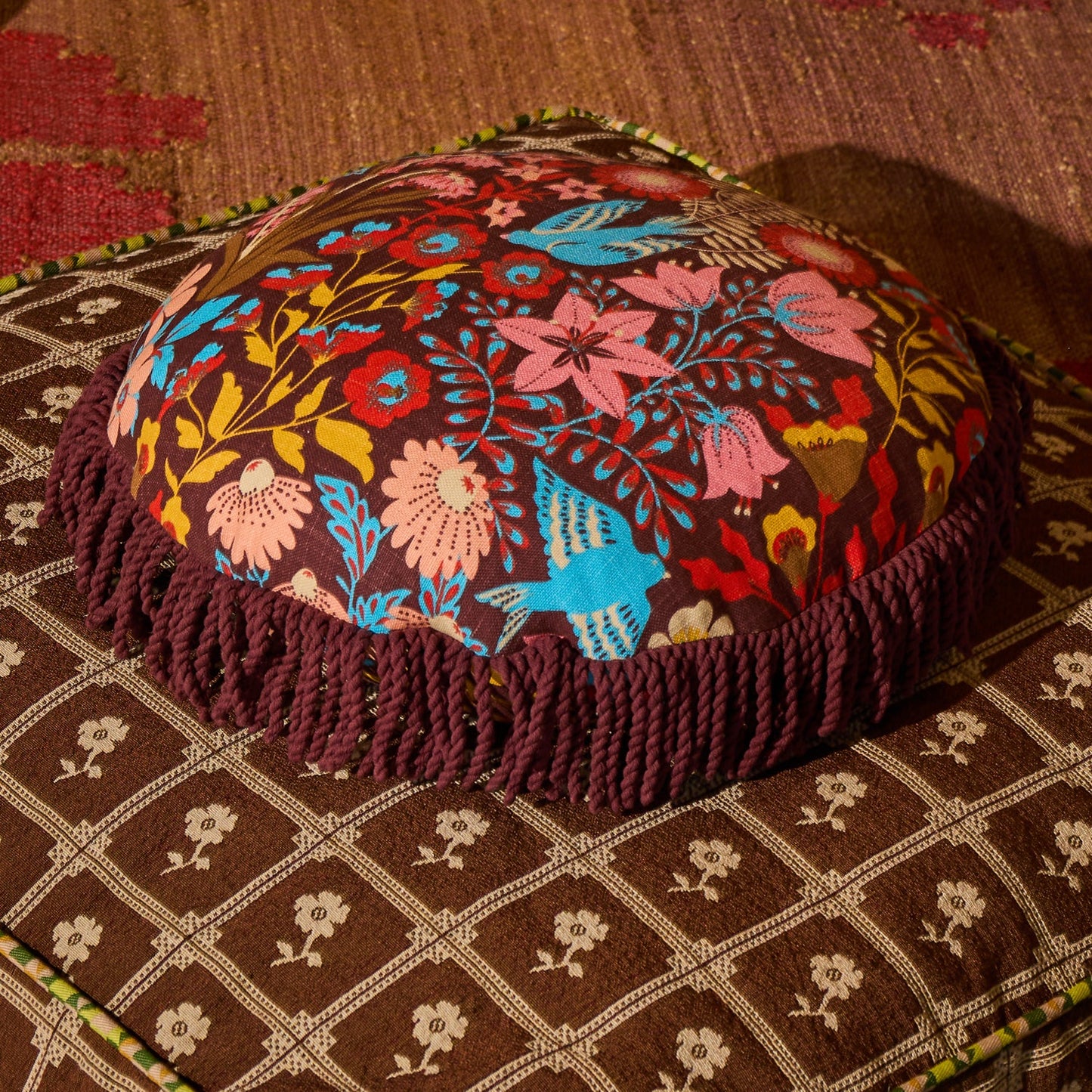 Sage X Clare - Sloane Round Cushion