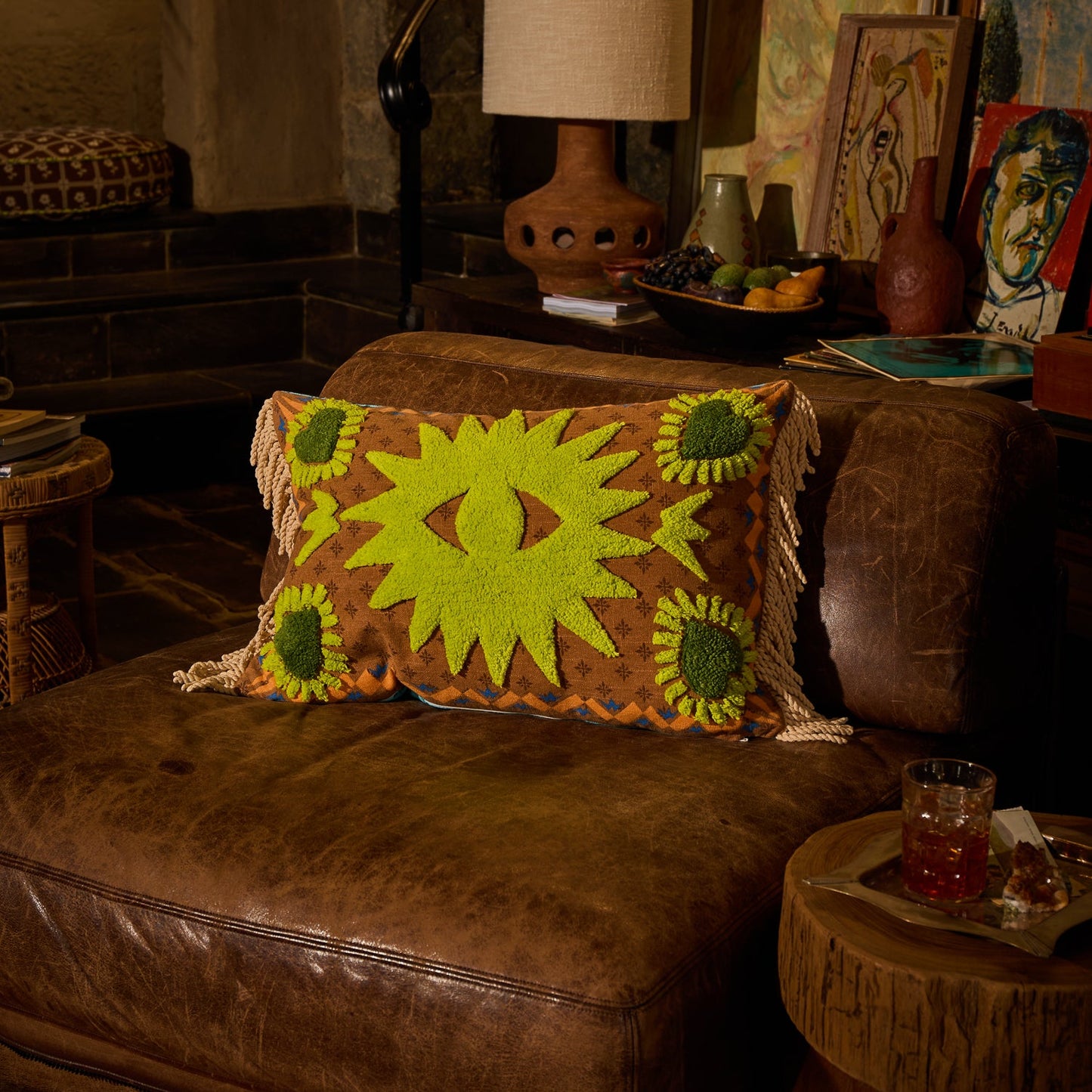 Sage X Clare - Yadira Reversible Tufted Cushion