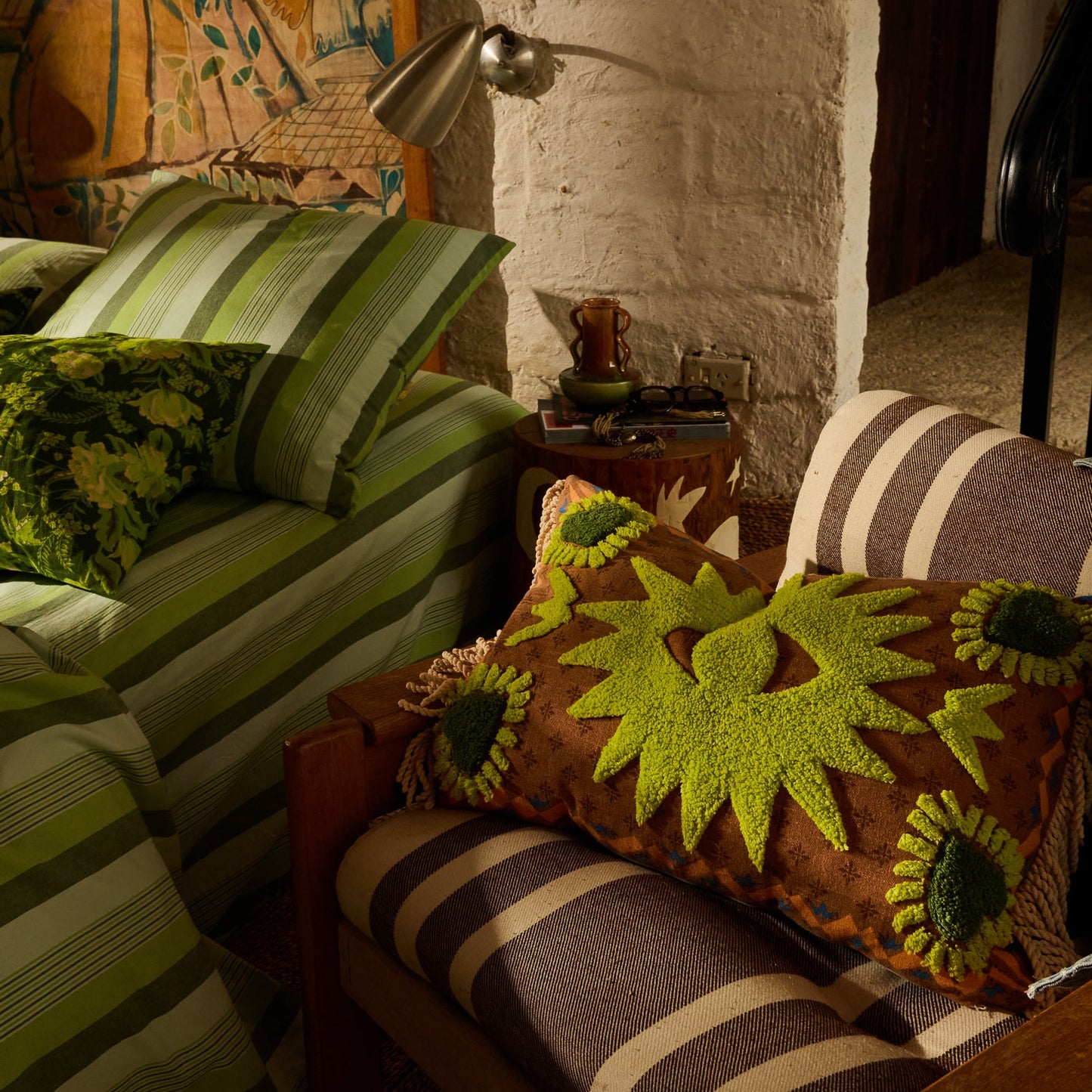 Sage X Clare - Yadira Reversible Tufted Cushion