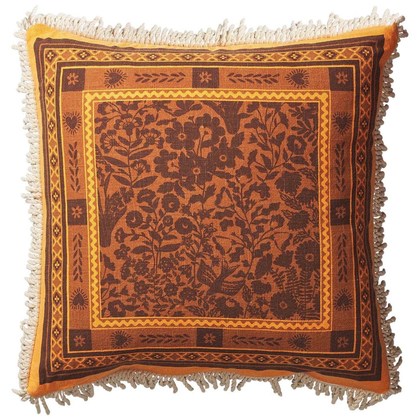 Sage X Clare - Odessa Reversible Cushion - Turquoise