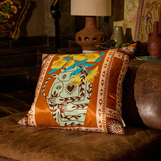 Sage X Clare - Cleo Cushion - Sable