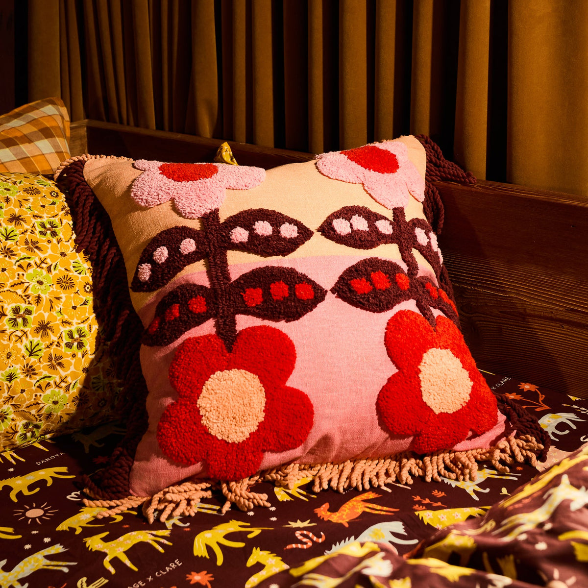 Sage X Clare - Dottie Tufted Reversible Cushion