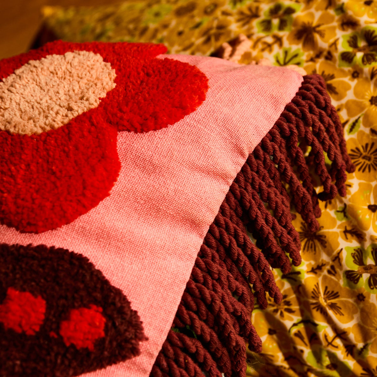 Sage X Clare - Dottie Tufted Reversible Cushion