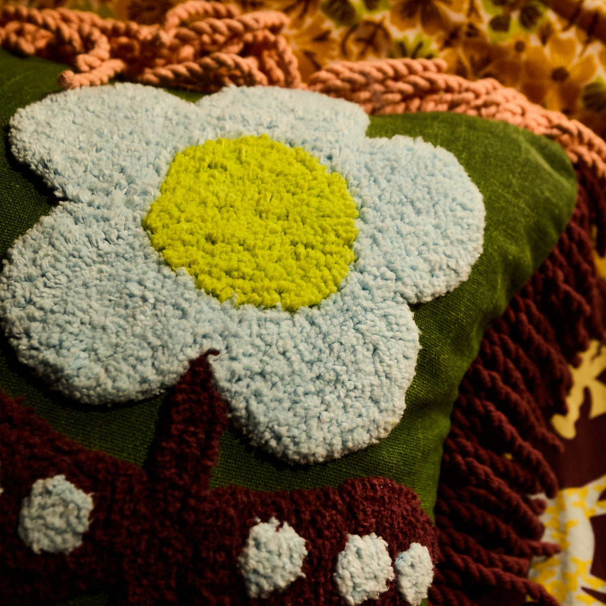 Sage X Clare - Dottie Tufted Reversible Cushion