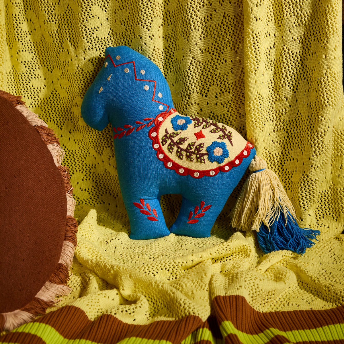 Sage X Clare - Dallas Embroidered Cushion