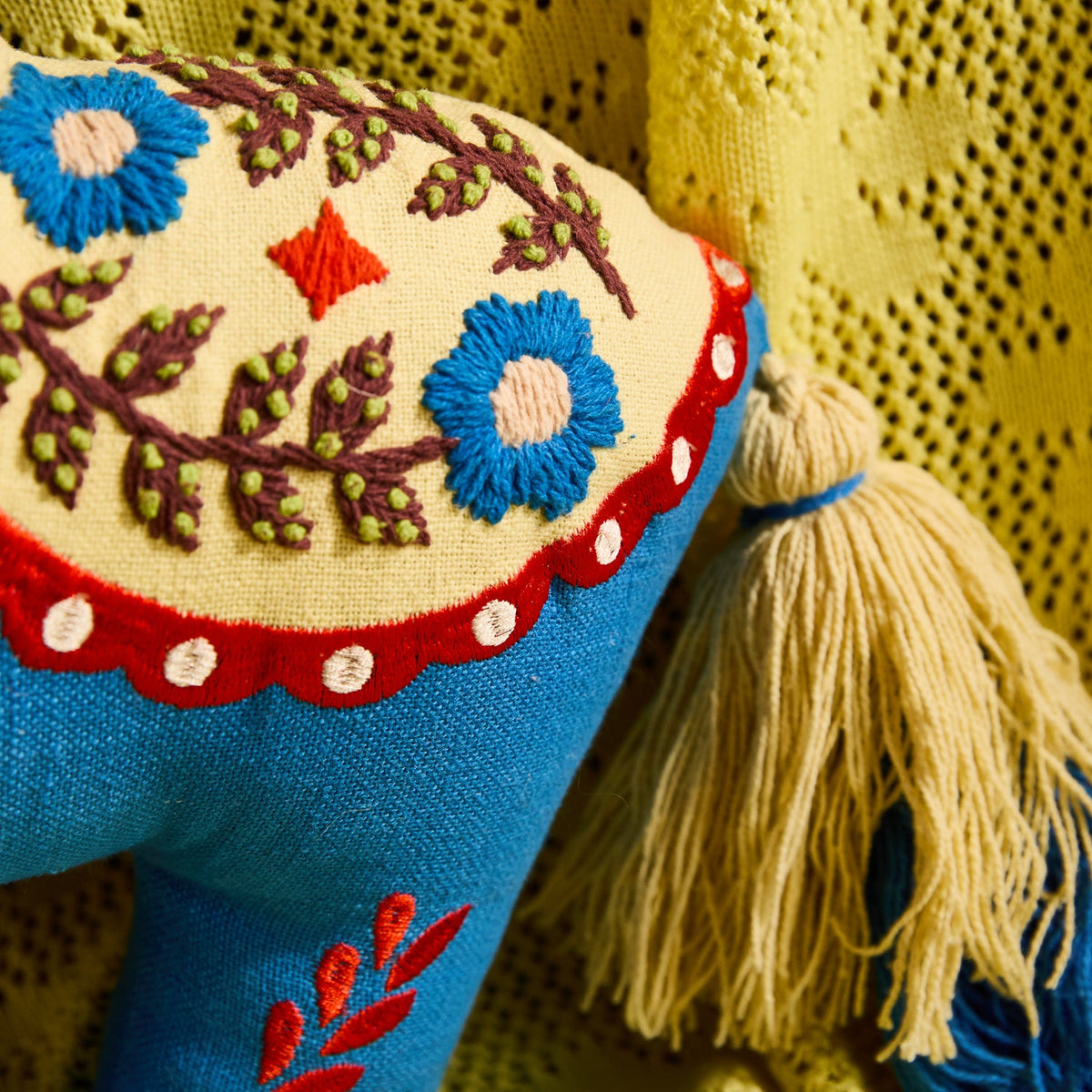 Sage X Clare - Dallas Embroidered Cushion