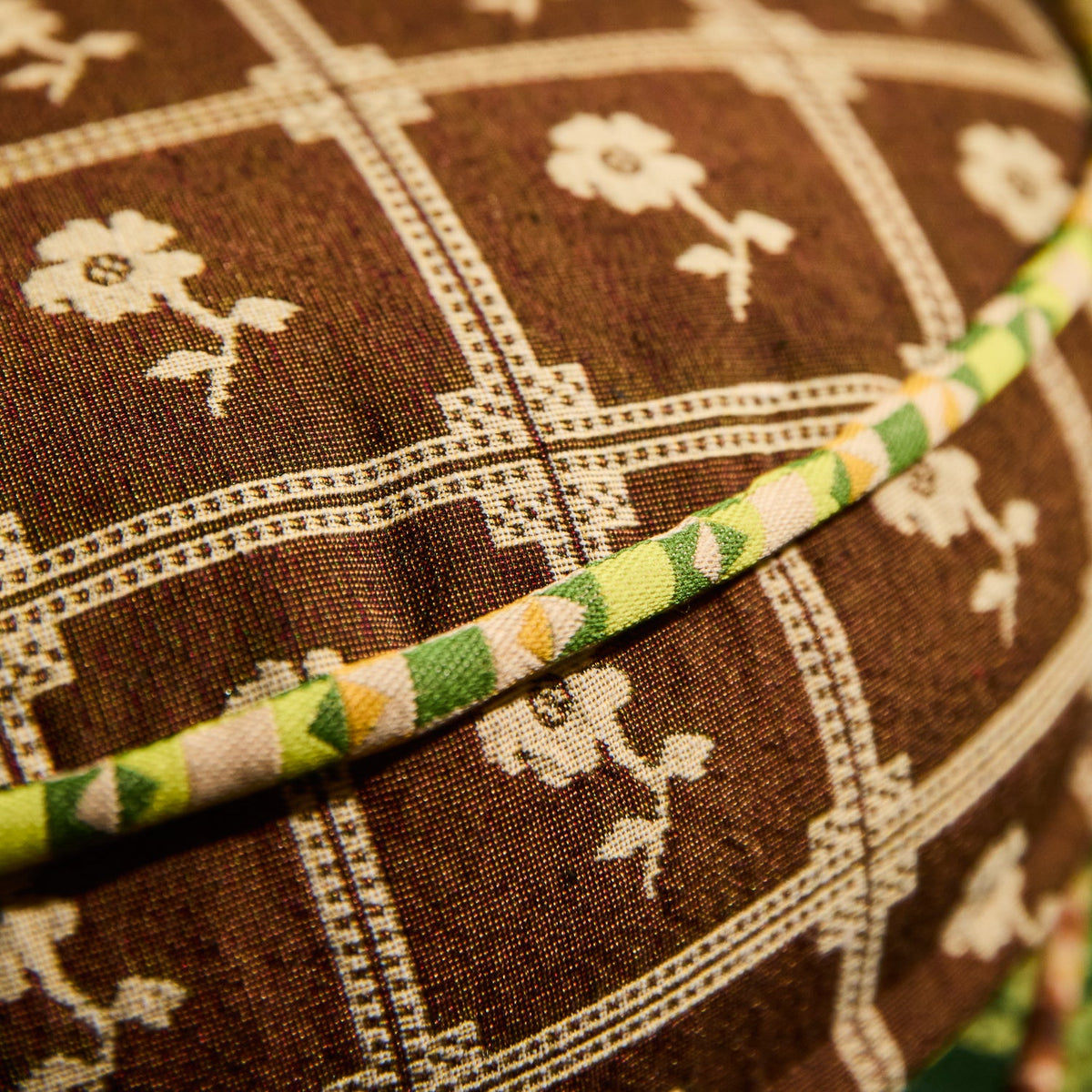 Sage X Clare - Bonny Jacquard Round Floor Cushion