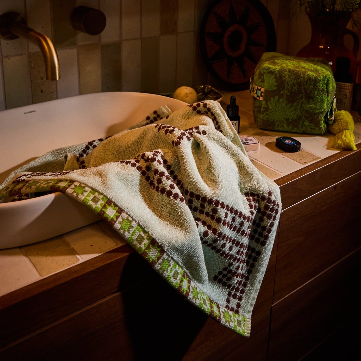 Sage X Clare - Bonny Hand Towel - Fluorite