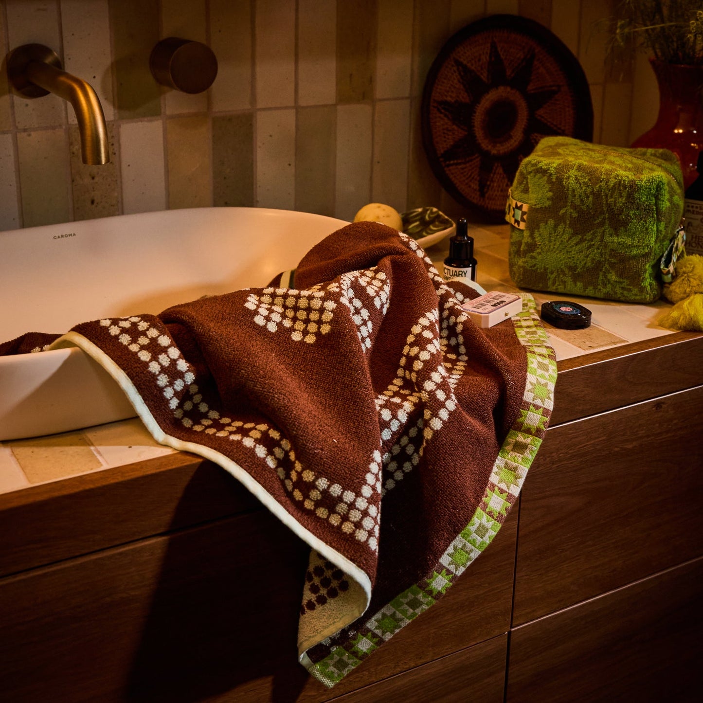 Sage X Clare - Bonny Hand Towel - Fluorite