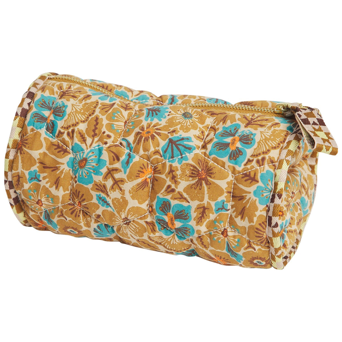 Sage X Clare - Magnolia Makeup Bag - Turquoise